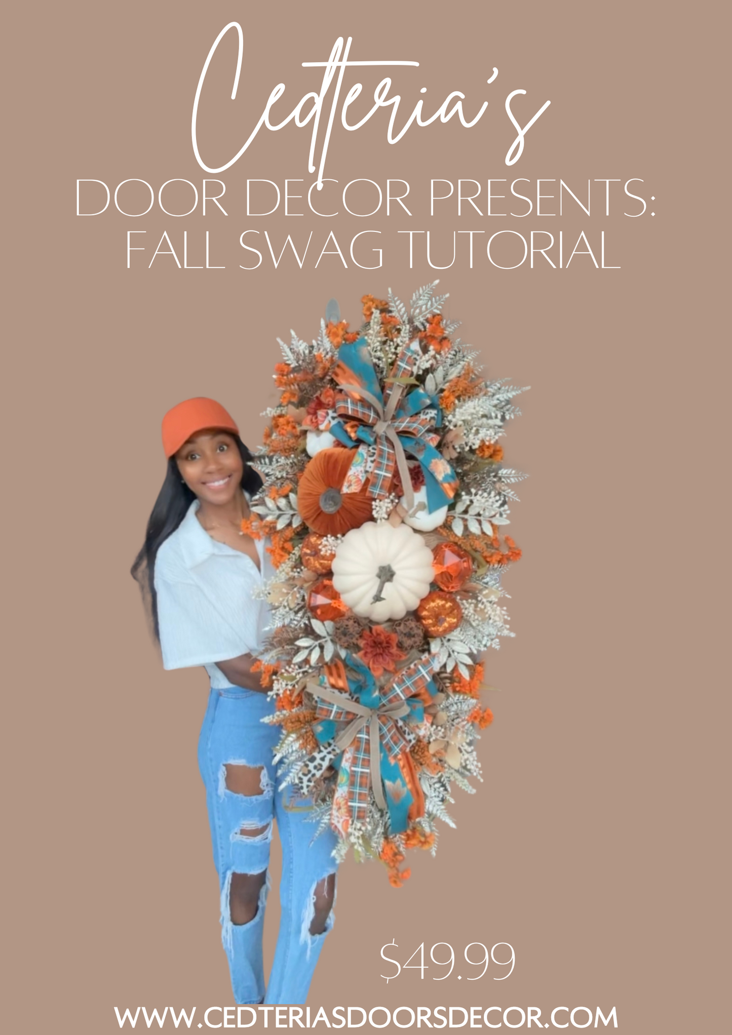 Fall Swag Wreath Tutorial
