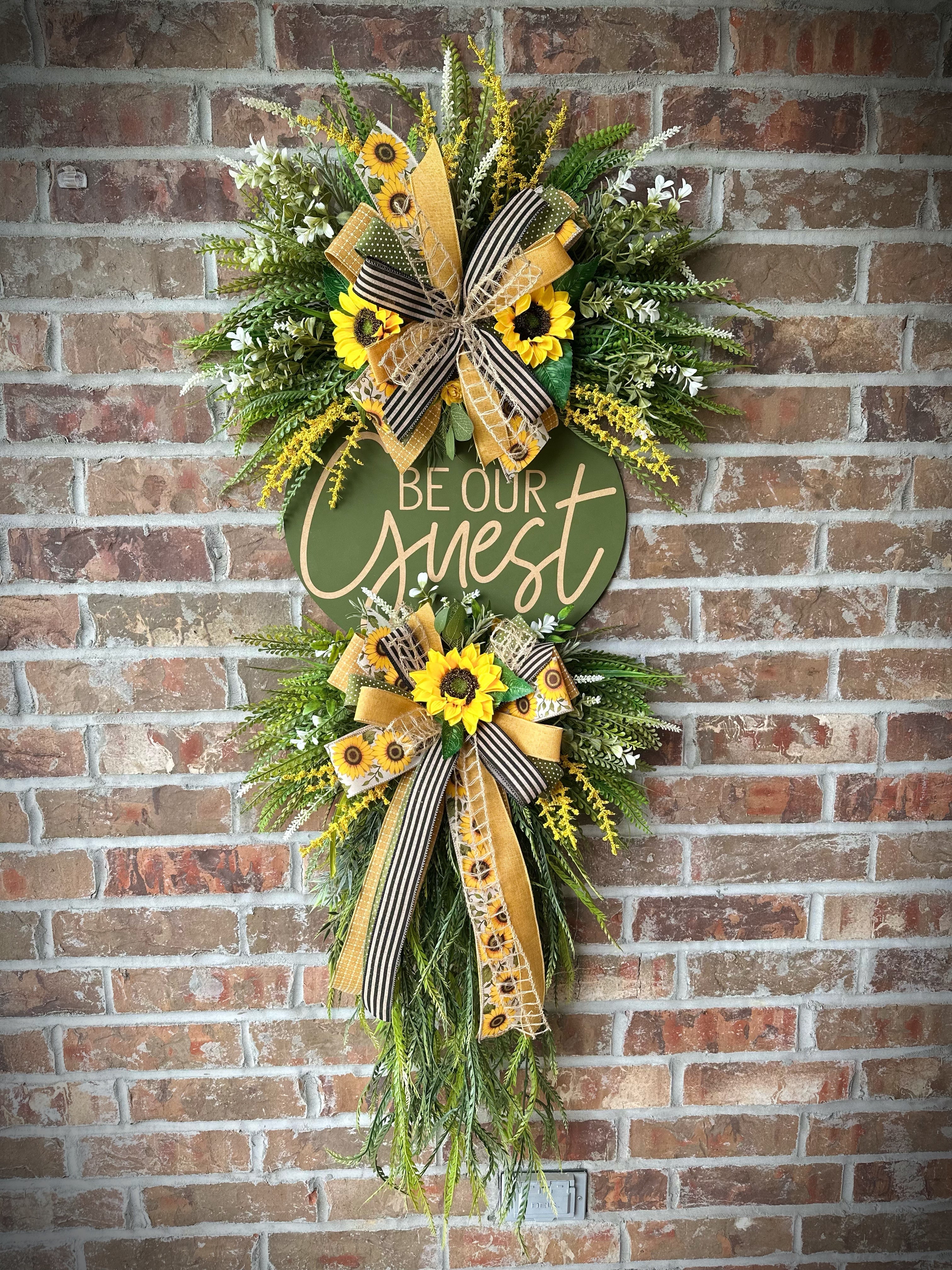 Olive Be Our Guest Wreath