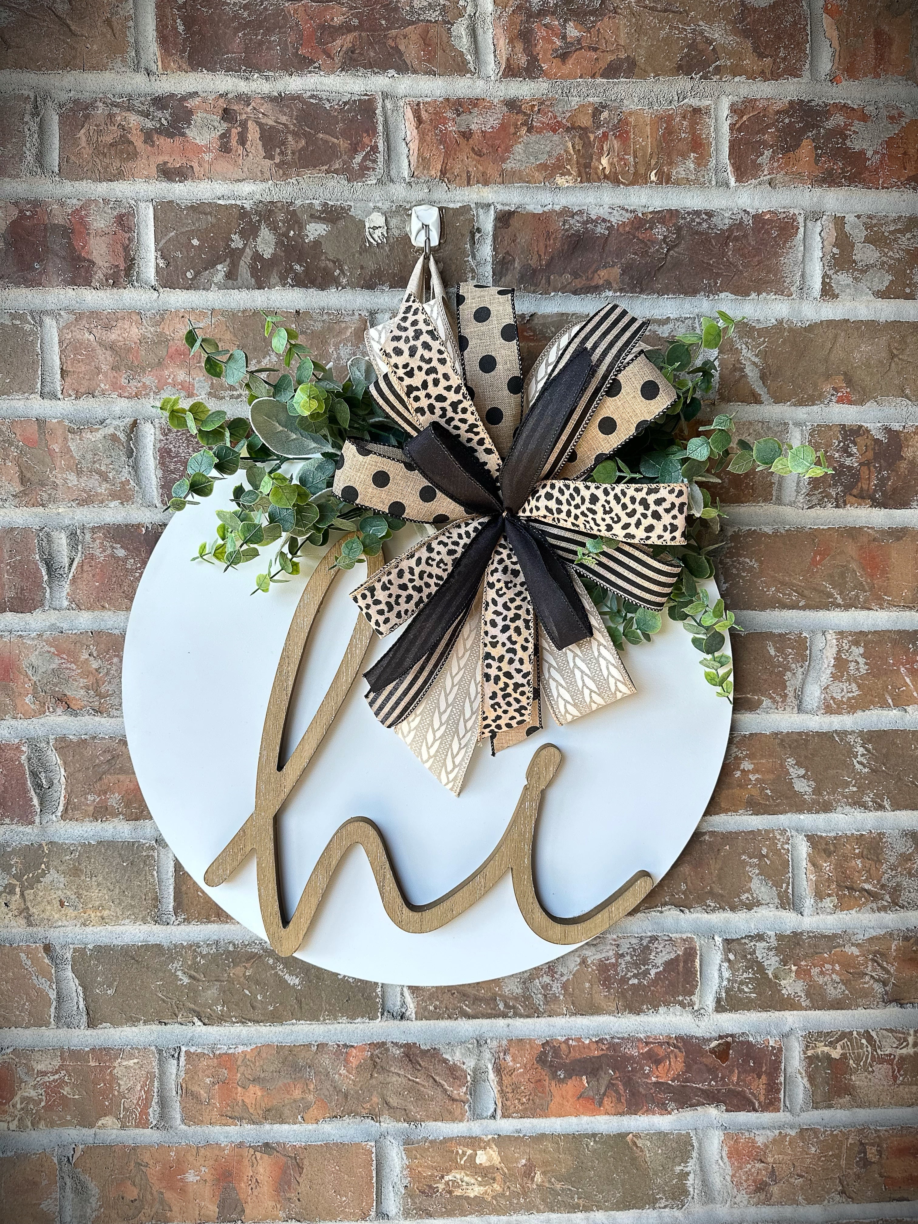 Timeless Elegance 3D door hanger