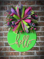 Hello Spring Door Hangers