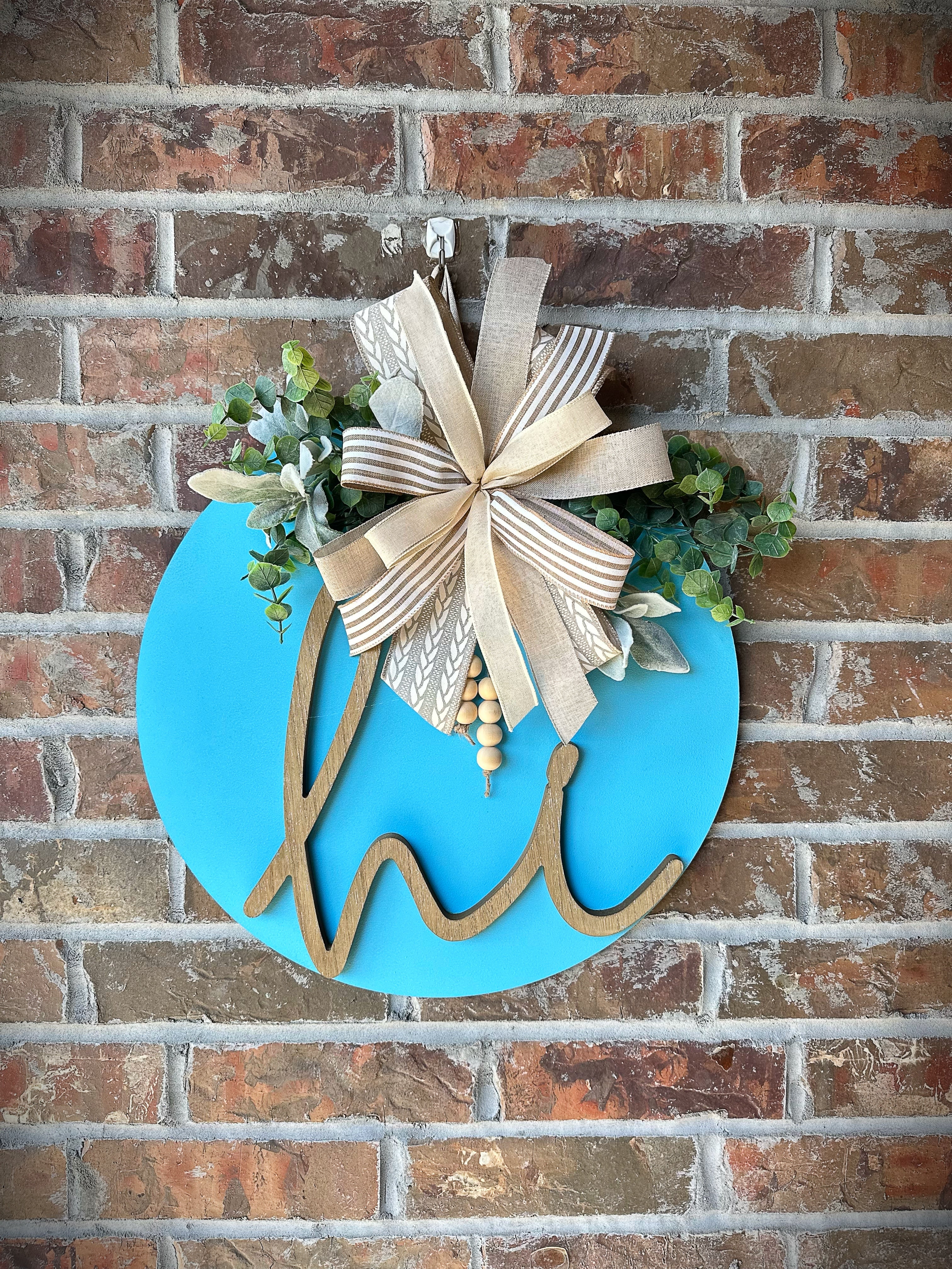 Coastal Breeze 3D door hanger