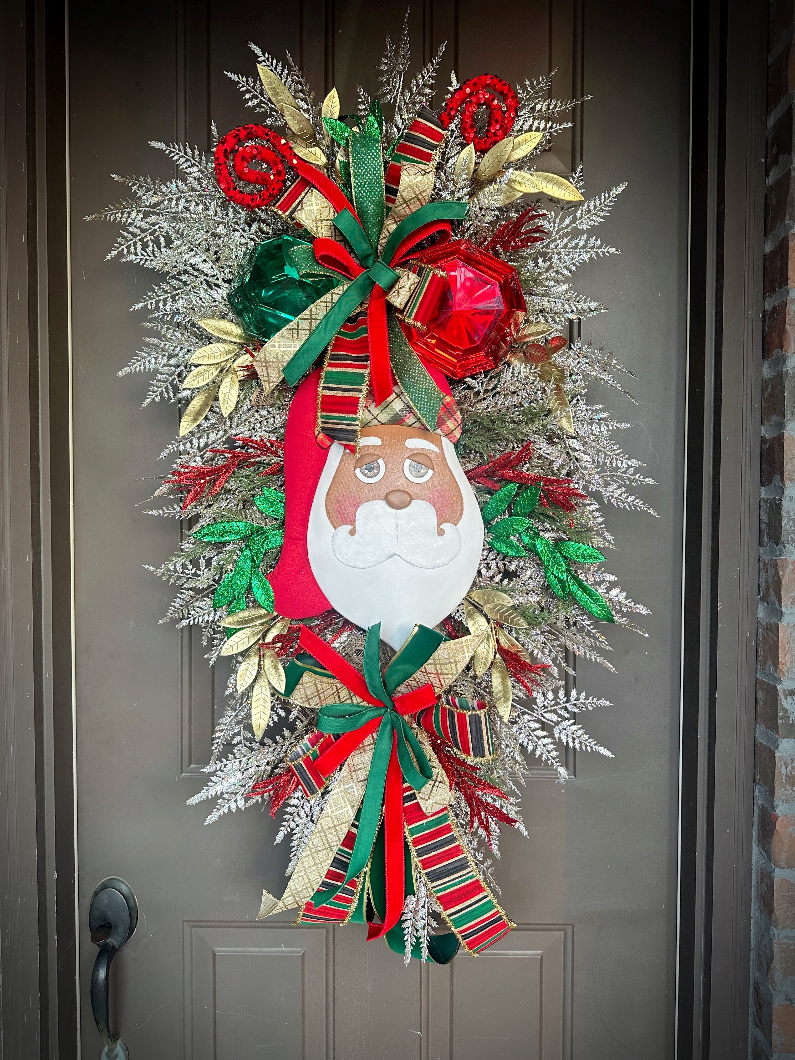 Mr. Claus wreath