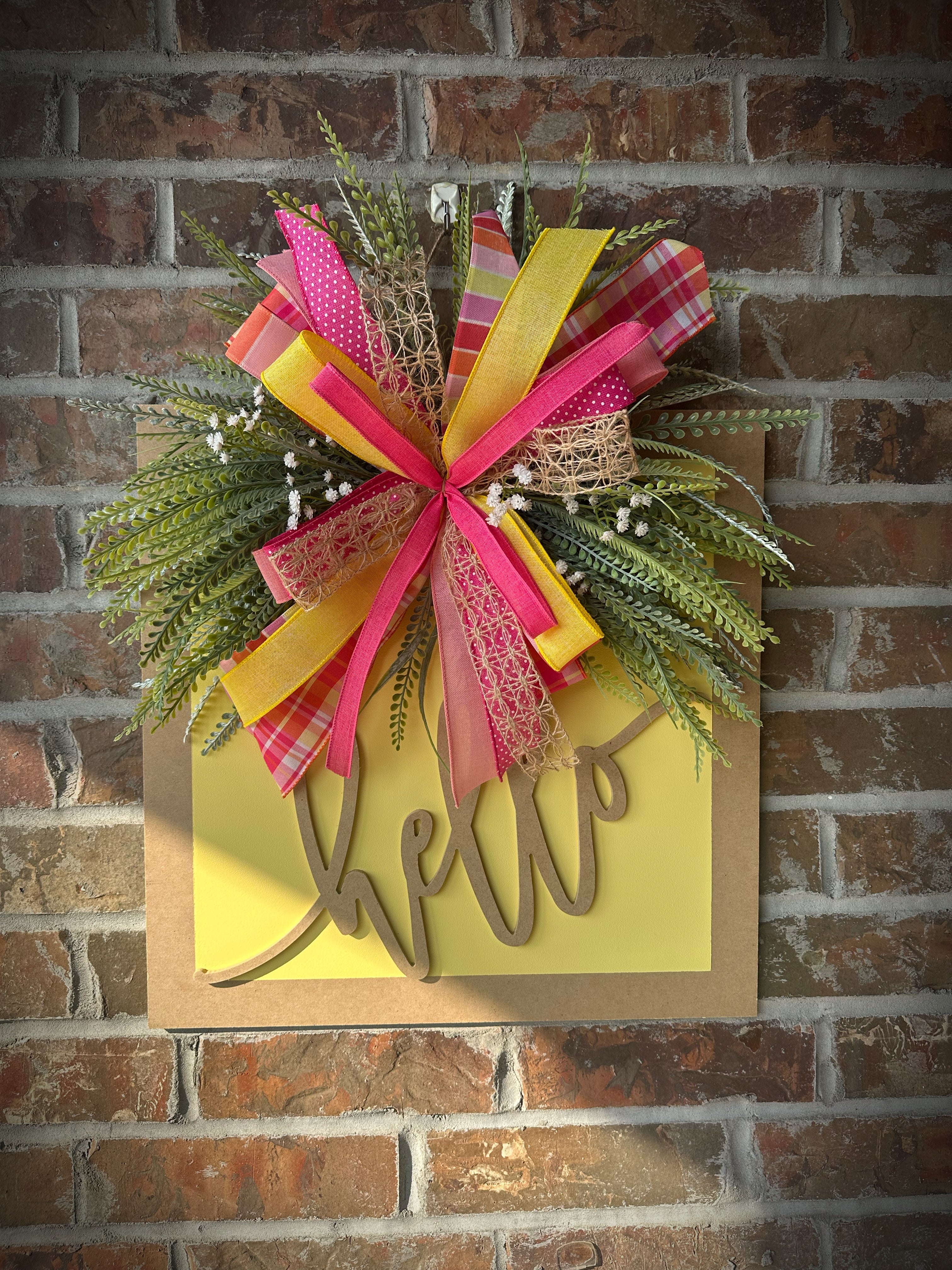 Spring Square Door Hangers