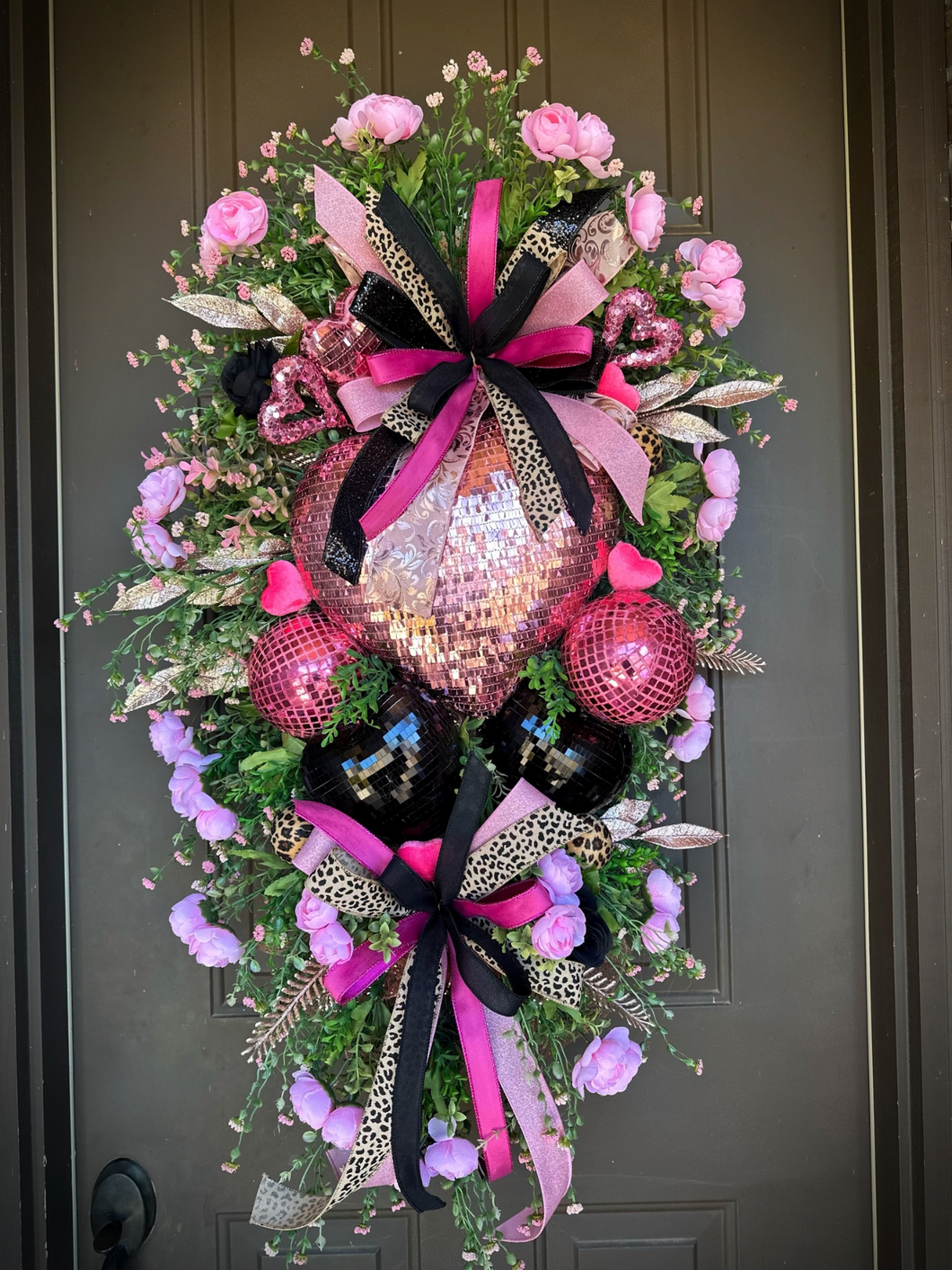 Wild at Heart Valentine’s Wreath