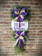 He Is Risen Wreath