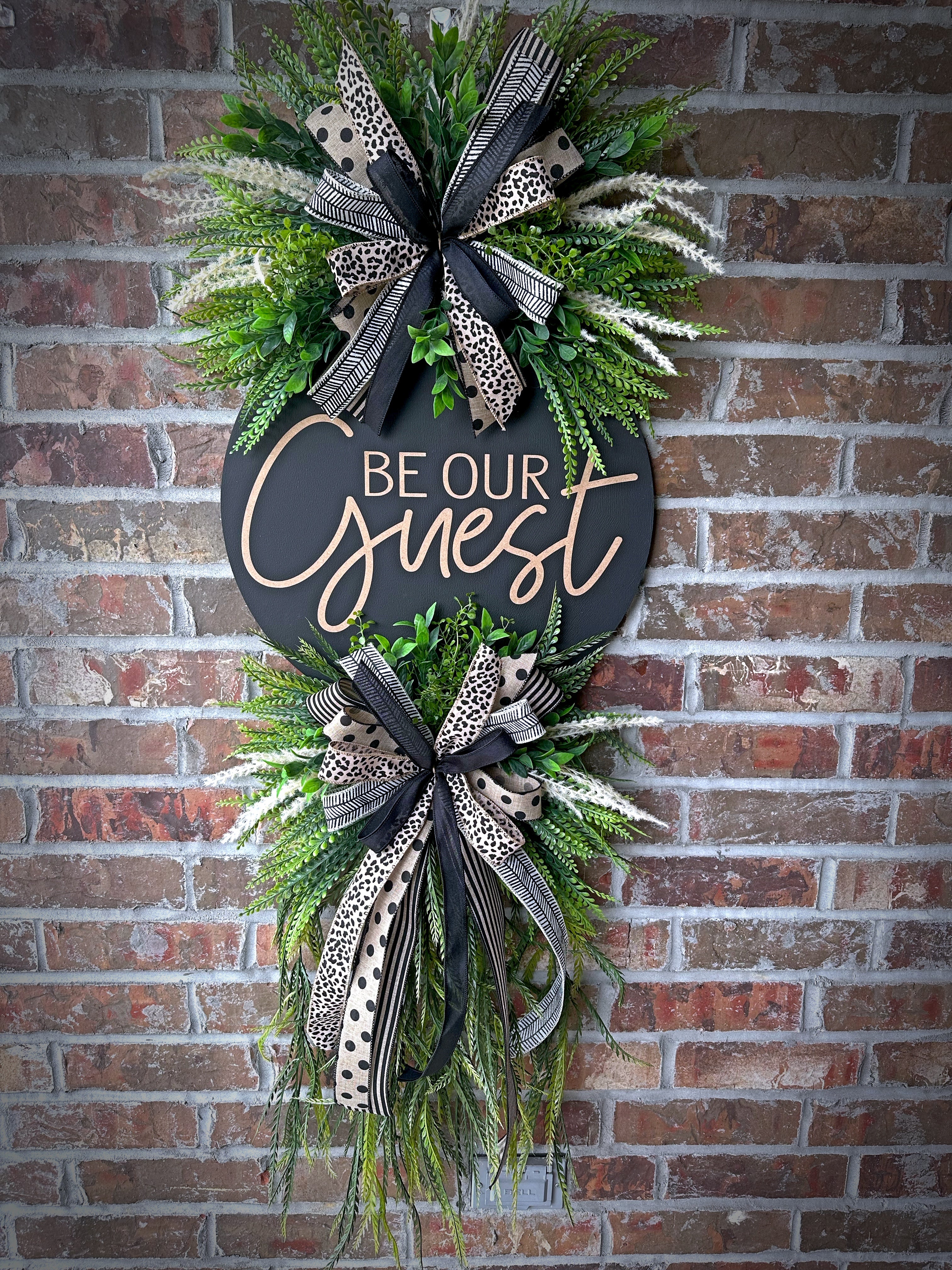 Bold Leopard Luxe Wreath