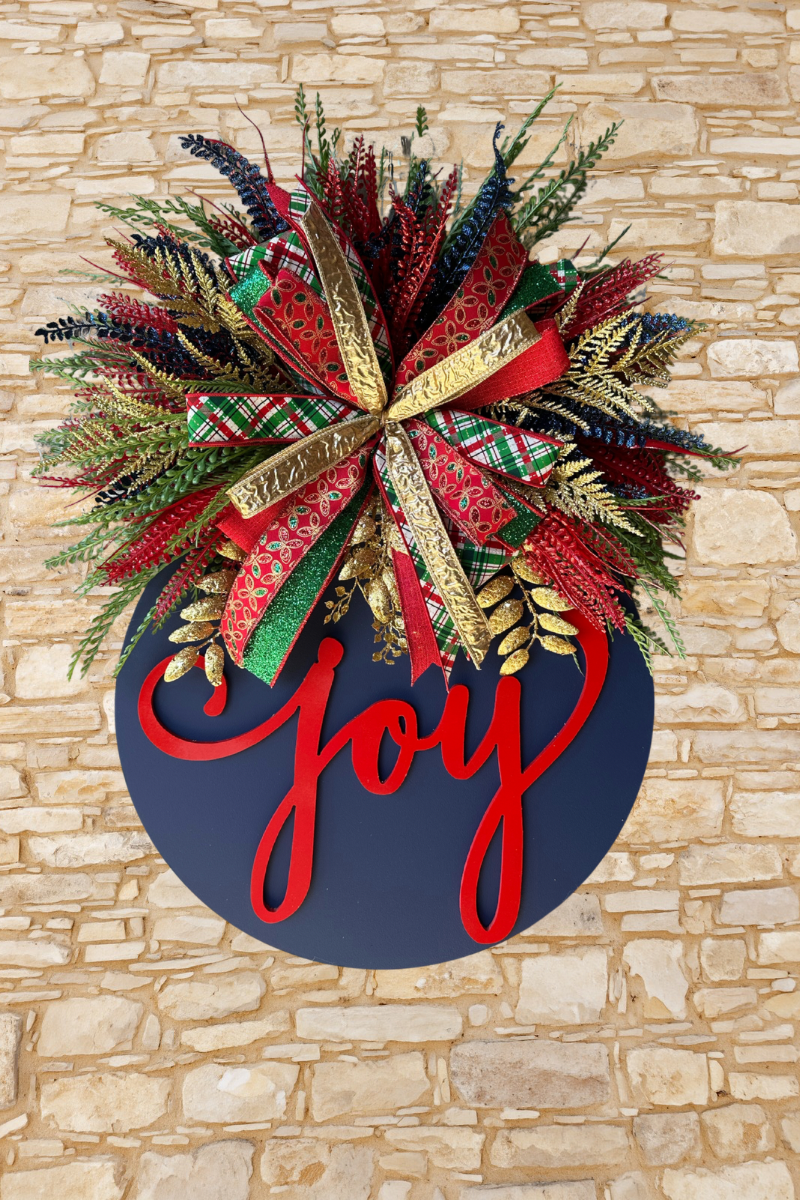 Christmas Joy 3-D Door Hanger