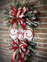 Load image into Gallery viewer, Joy Christmas Wreath
