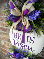 He Is Risen Wreath