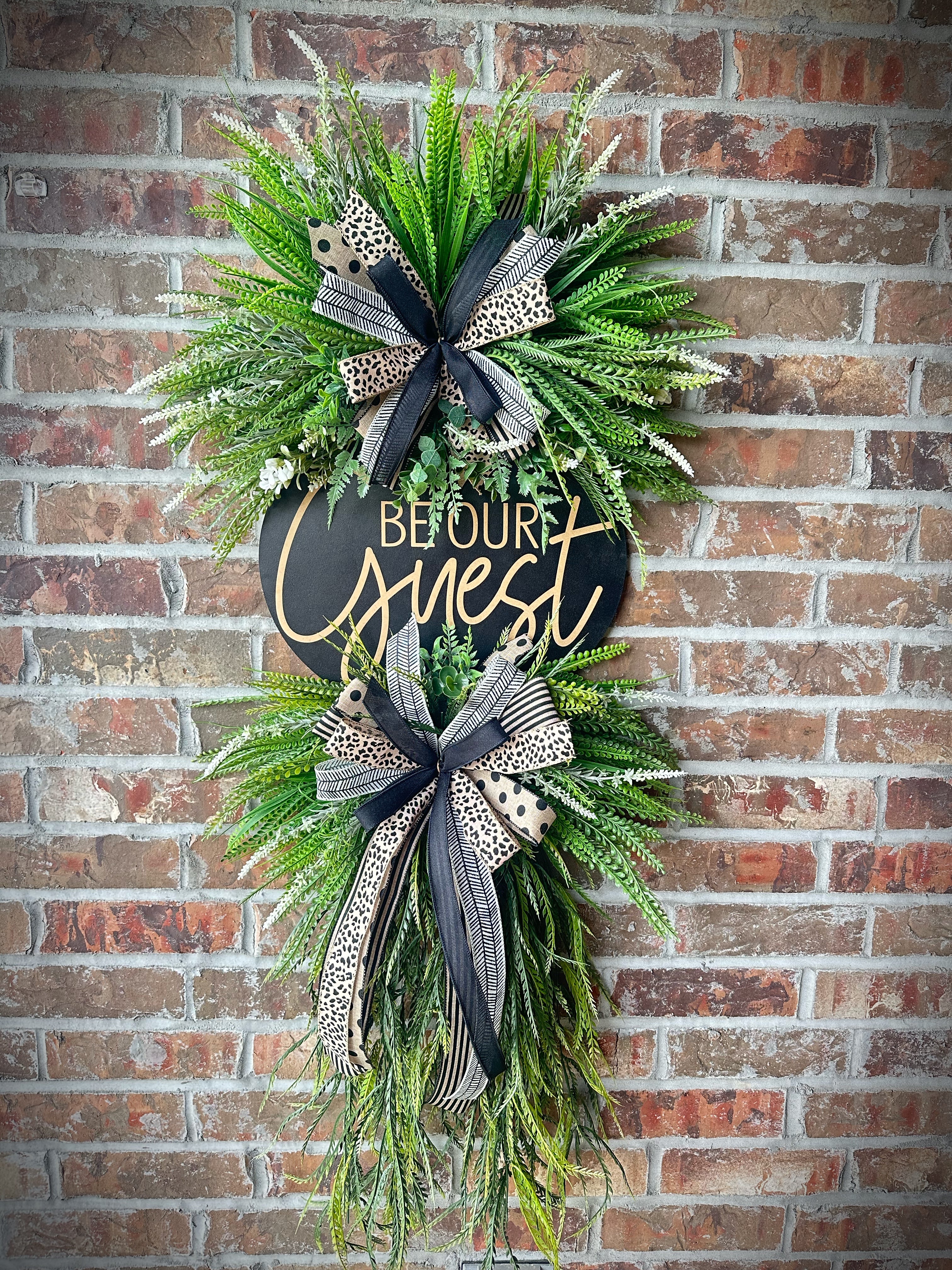 Be Our Guest wreath