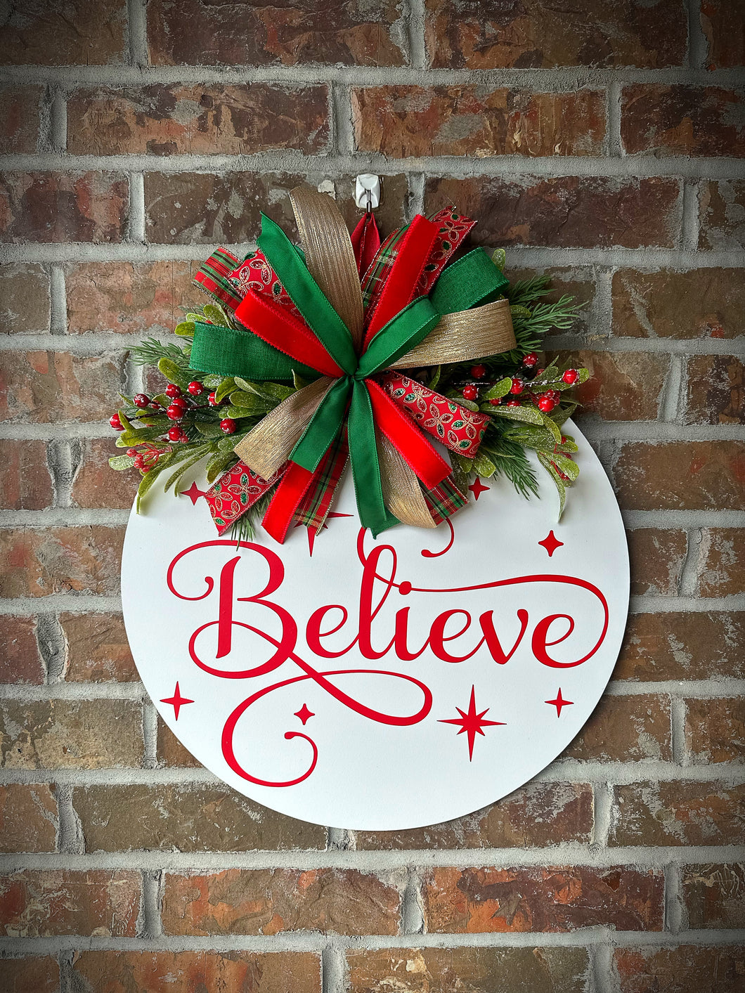 Believe Door Hanger