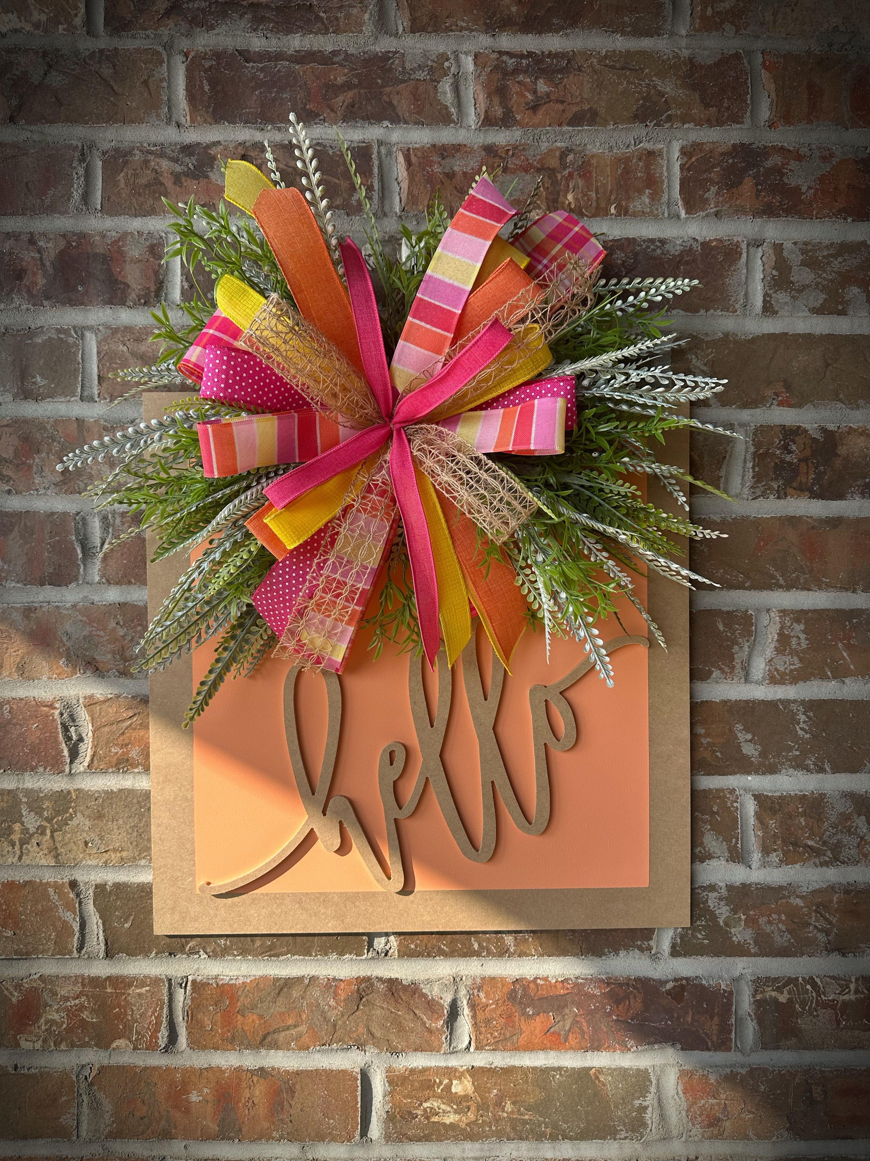 Spring Square Door Hangers