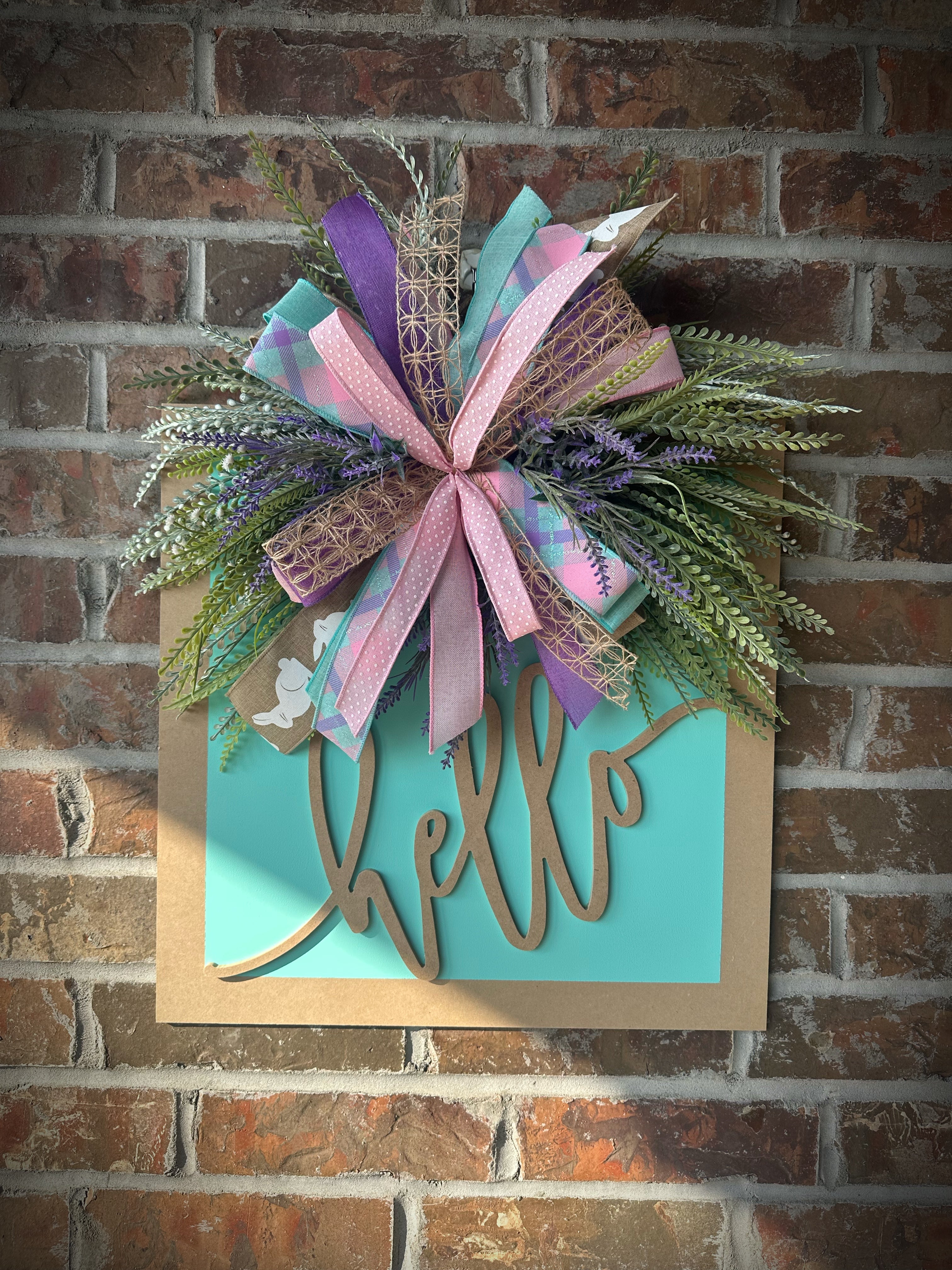 Spring Square Door Hangers