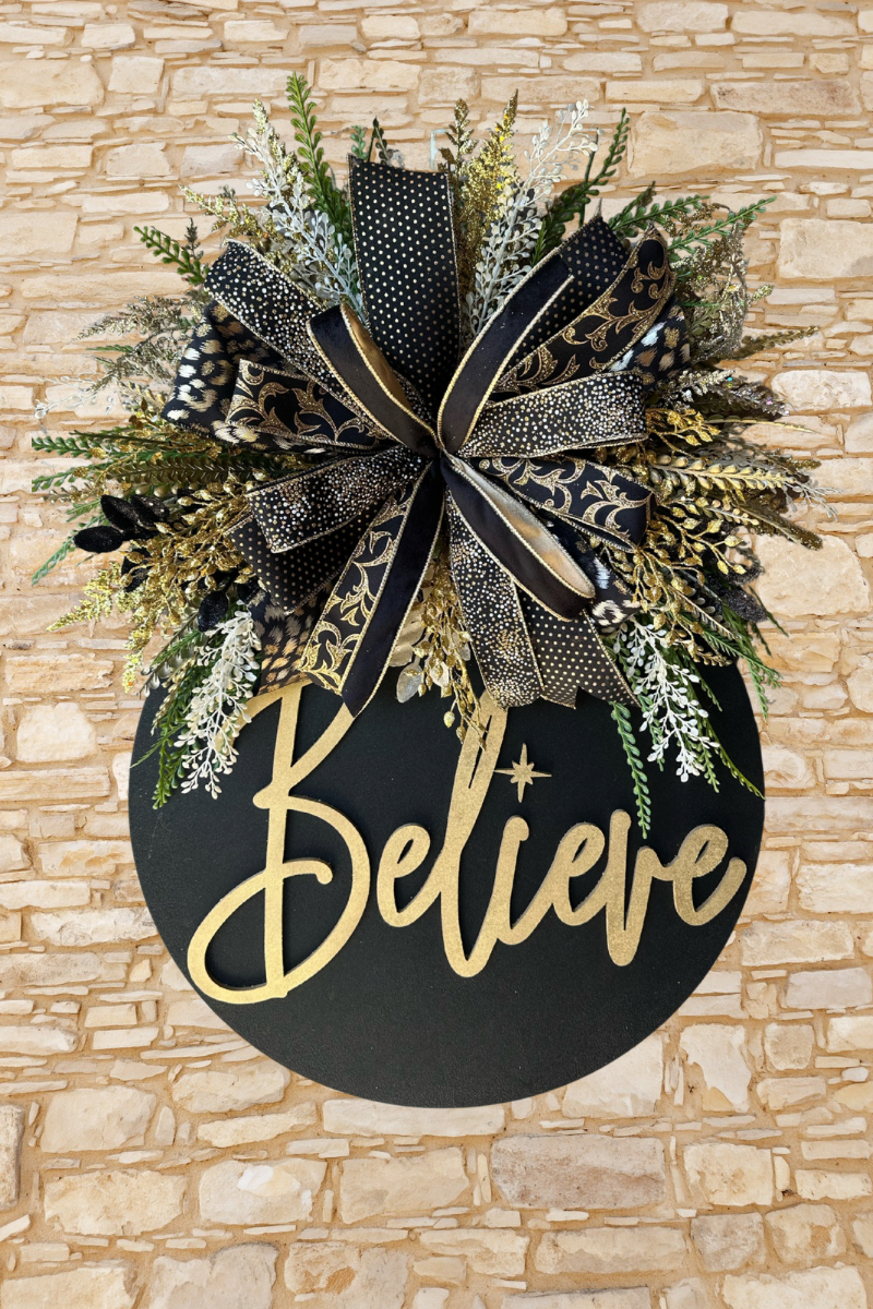 Christmas Joy 3-D Door Hanger