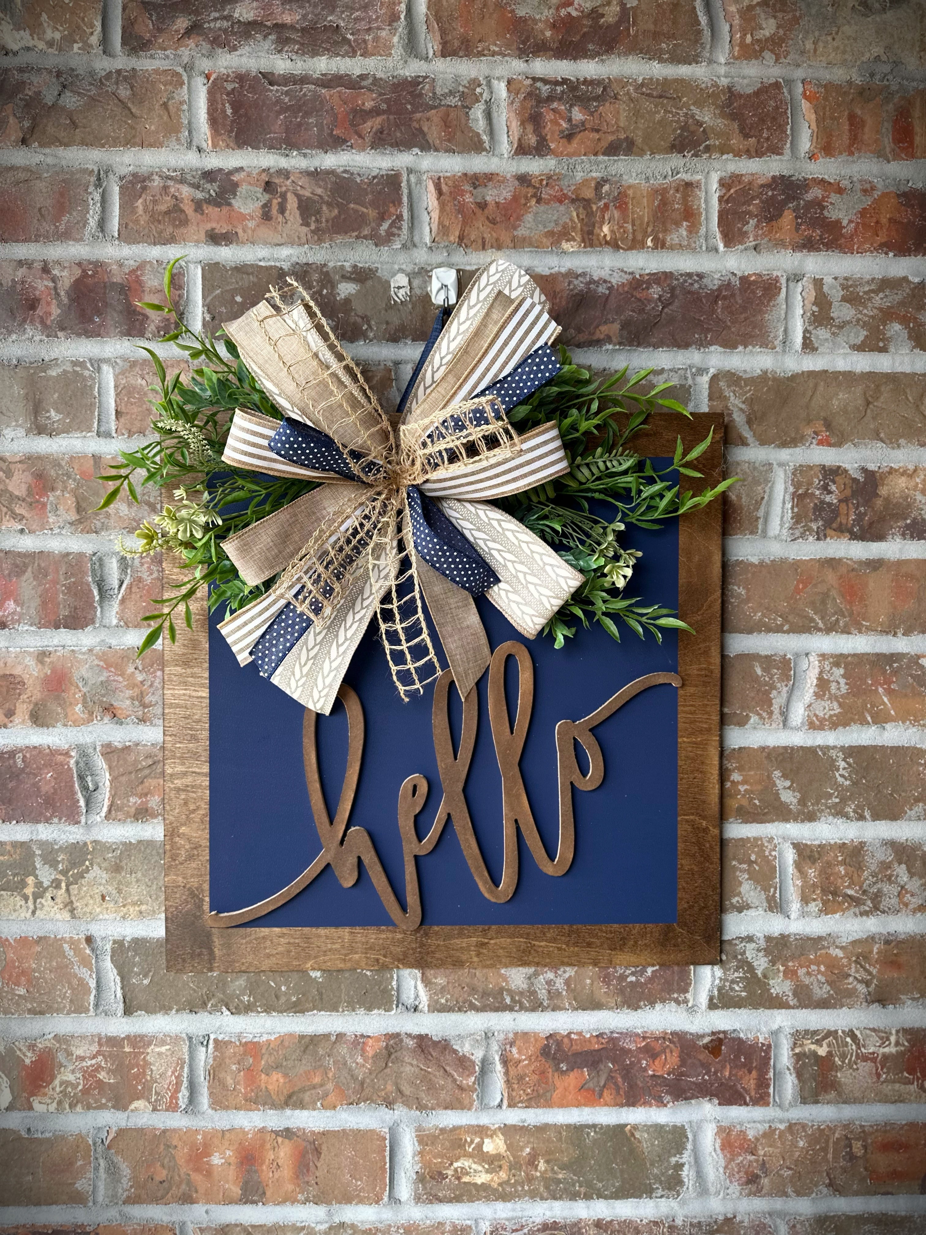 3D door hanger