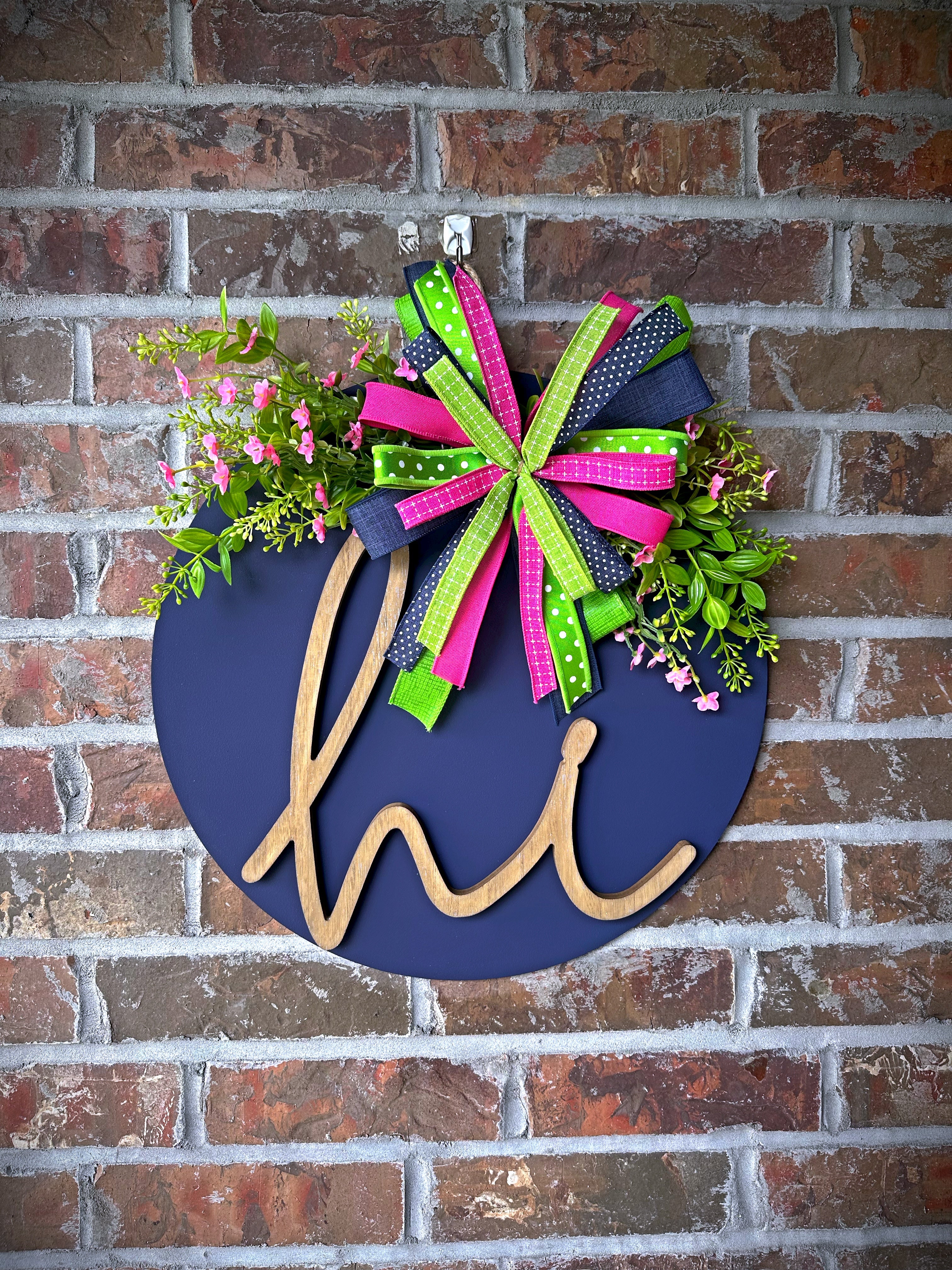 Hi There, Sunshine 3D door hanger