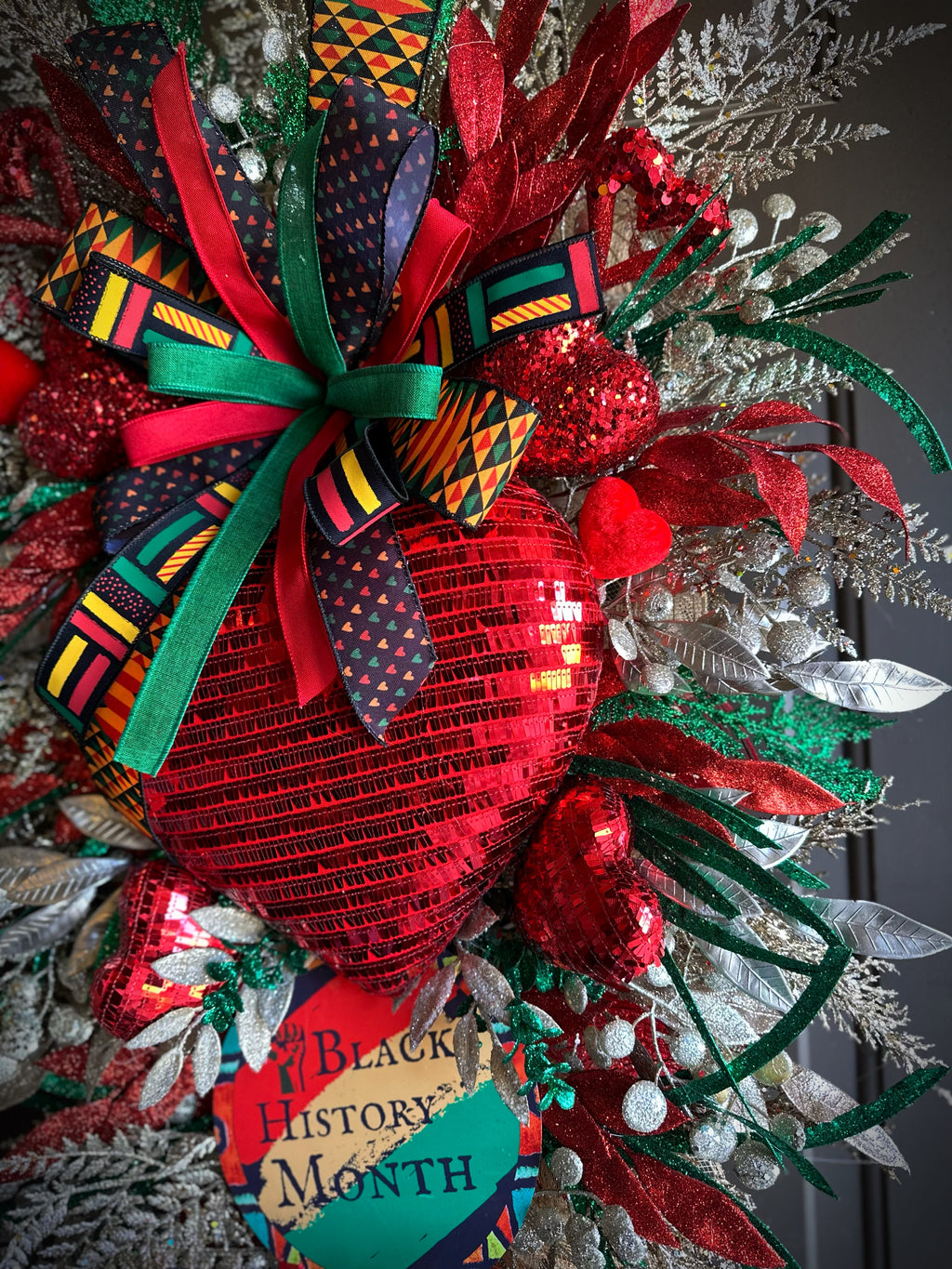 BHM Valentines Wreath