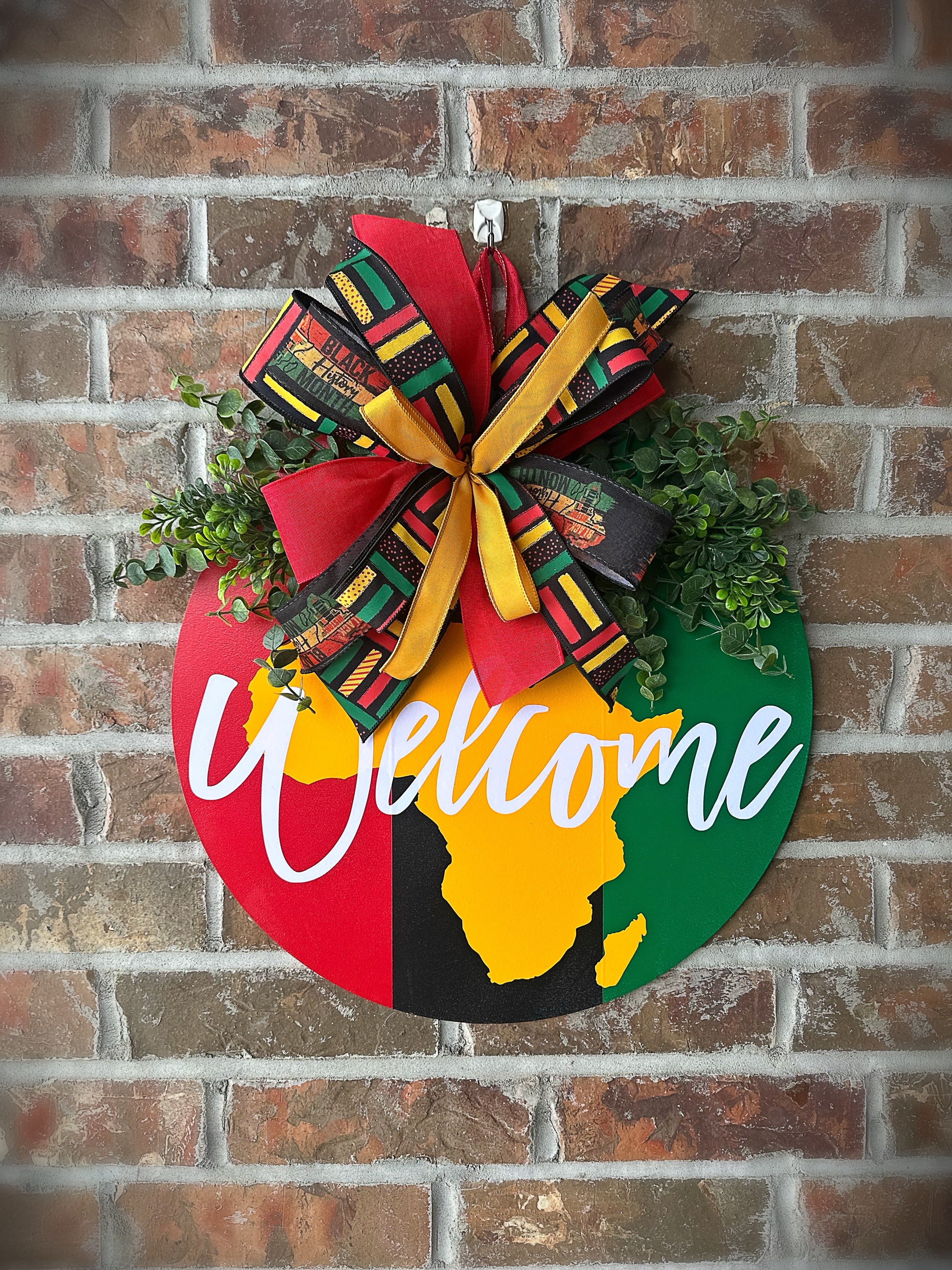 Welcome BHM Door Hanger