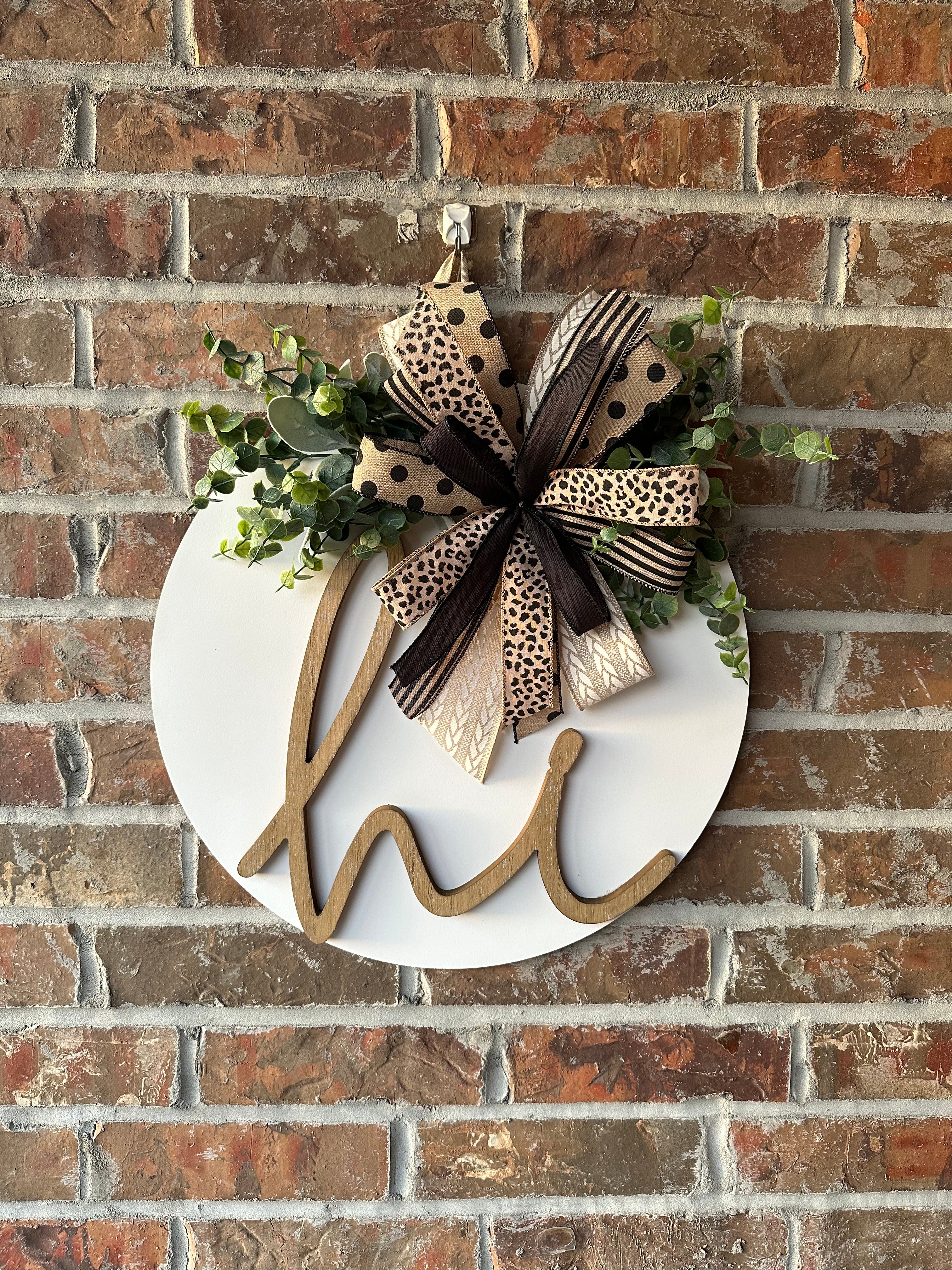 Simply Beautiful 3D door hanger
