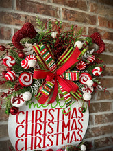 Load image into Gallery viewer, Elf Christmas wreath
