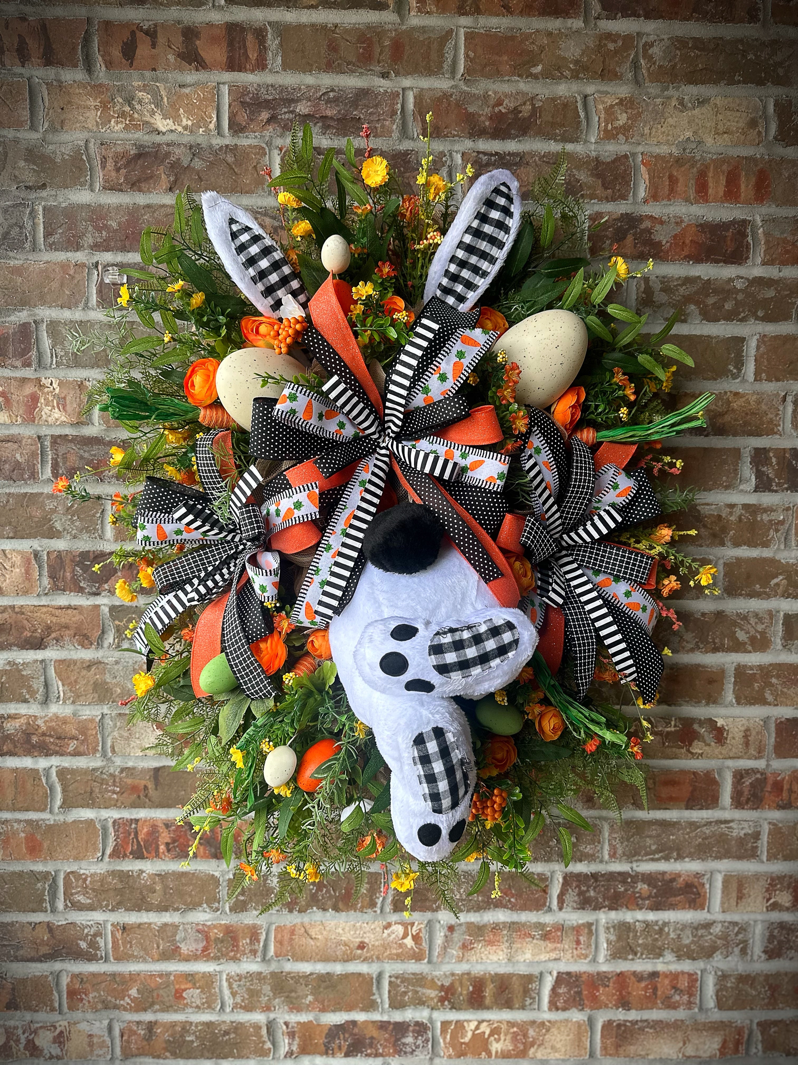 Hop Into Easter: Bunny Butt Wreath