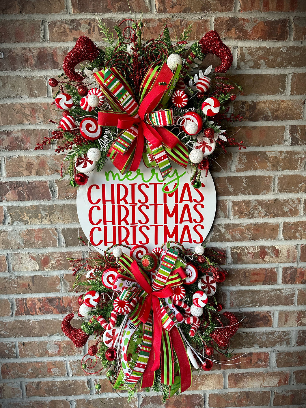 Elf Christmas wreath