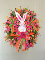 Glasses Bunny Easter Wreath