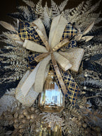 Navy Champagne Luxury Swag