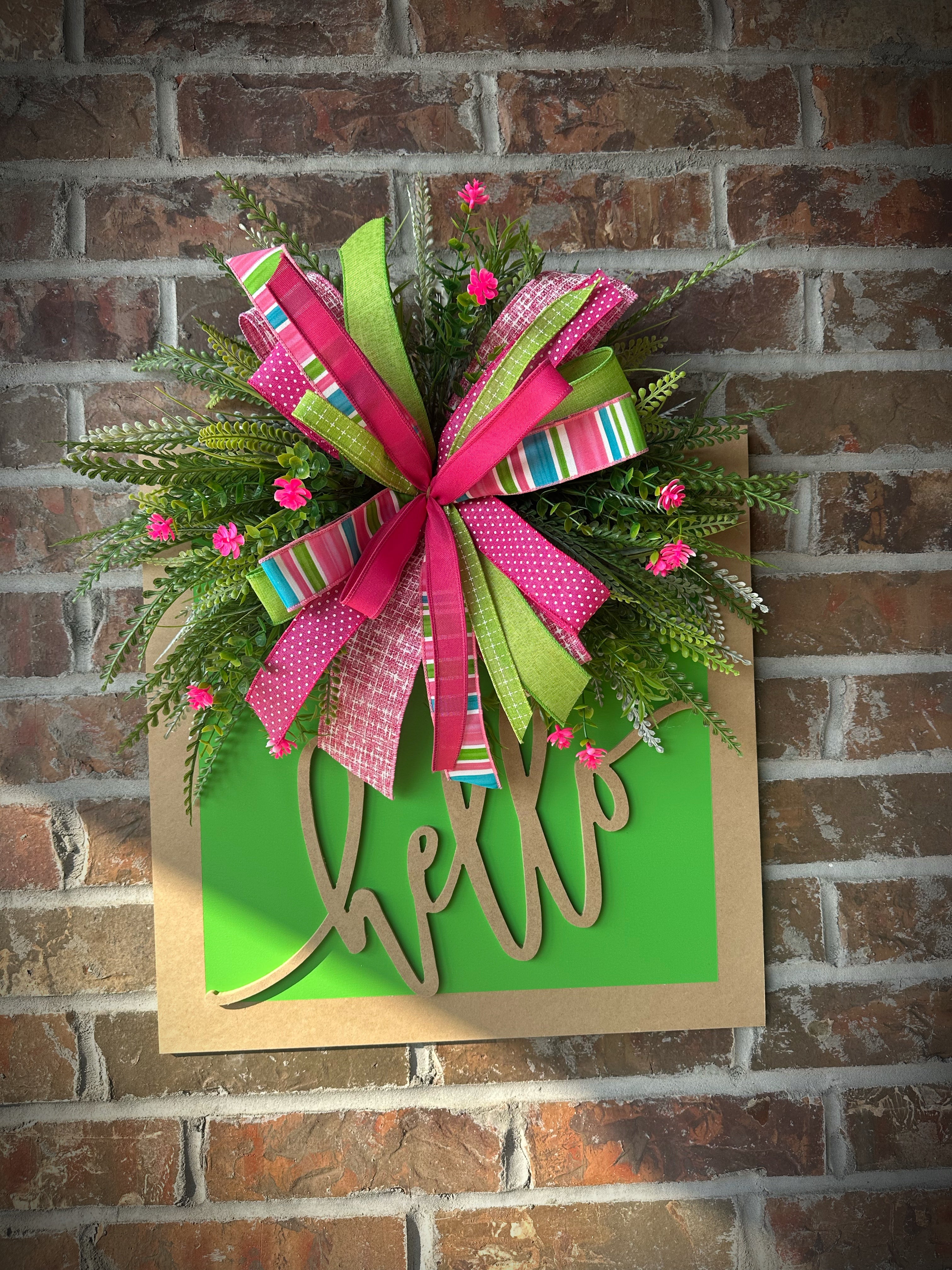 Spring Square Door Hangers