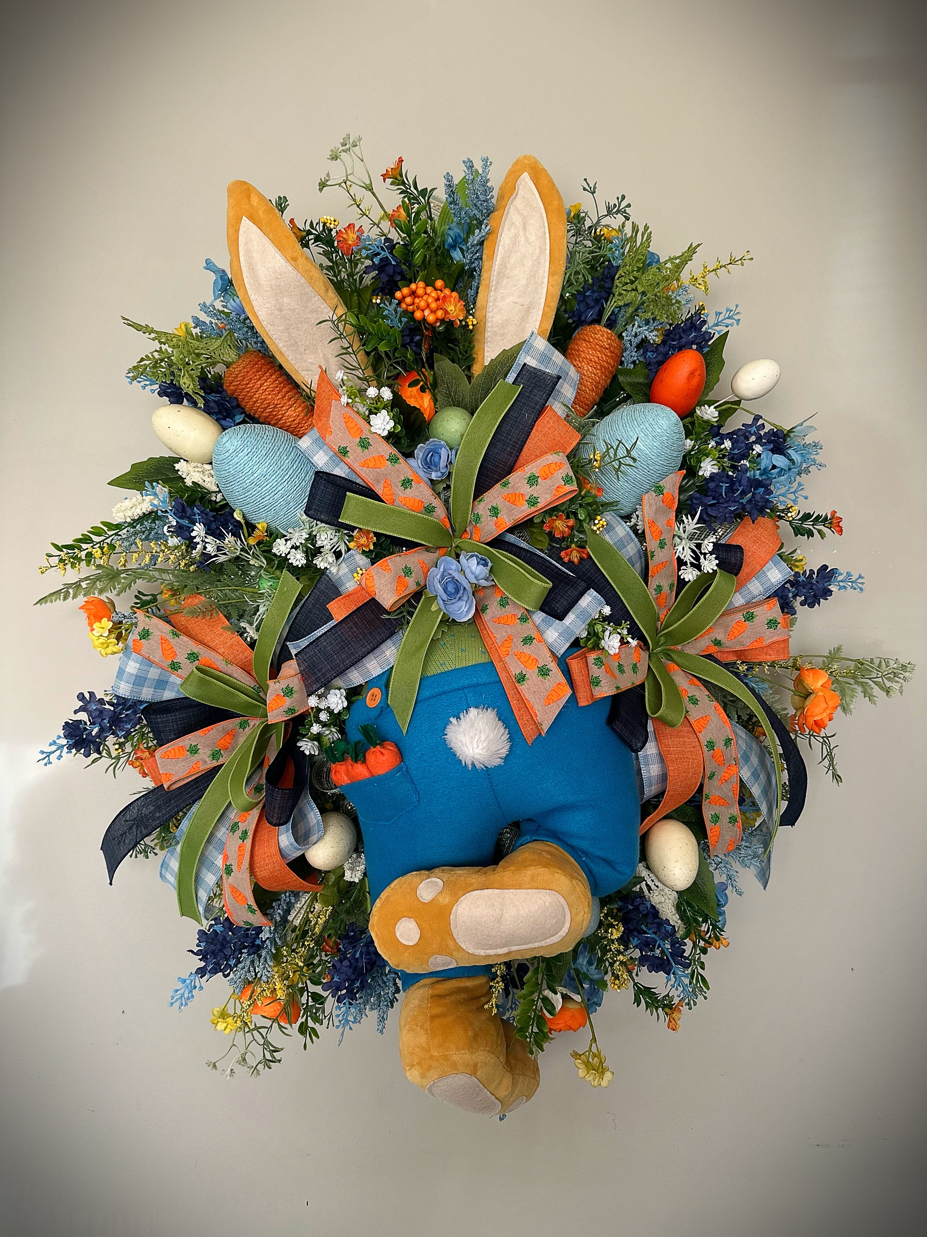 Garden Hopper Bunny Wreath