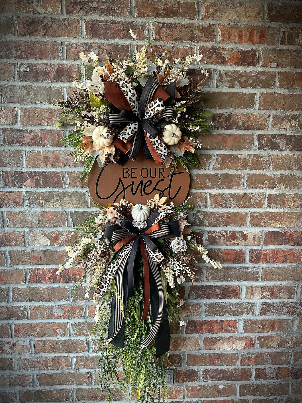 Cheetah Fall Wreath