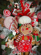 Gingerbread Swag Wreath