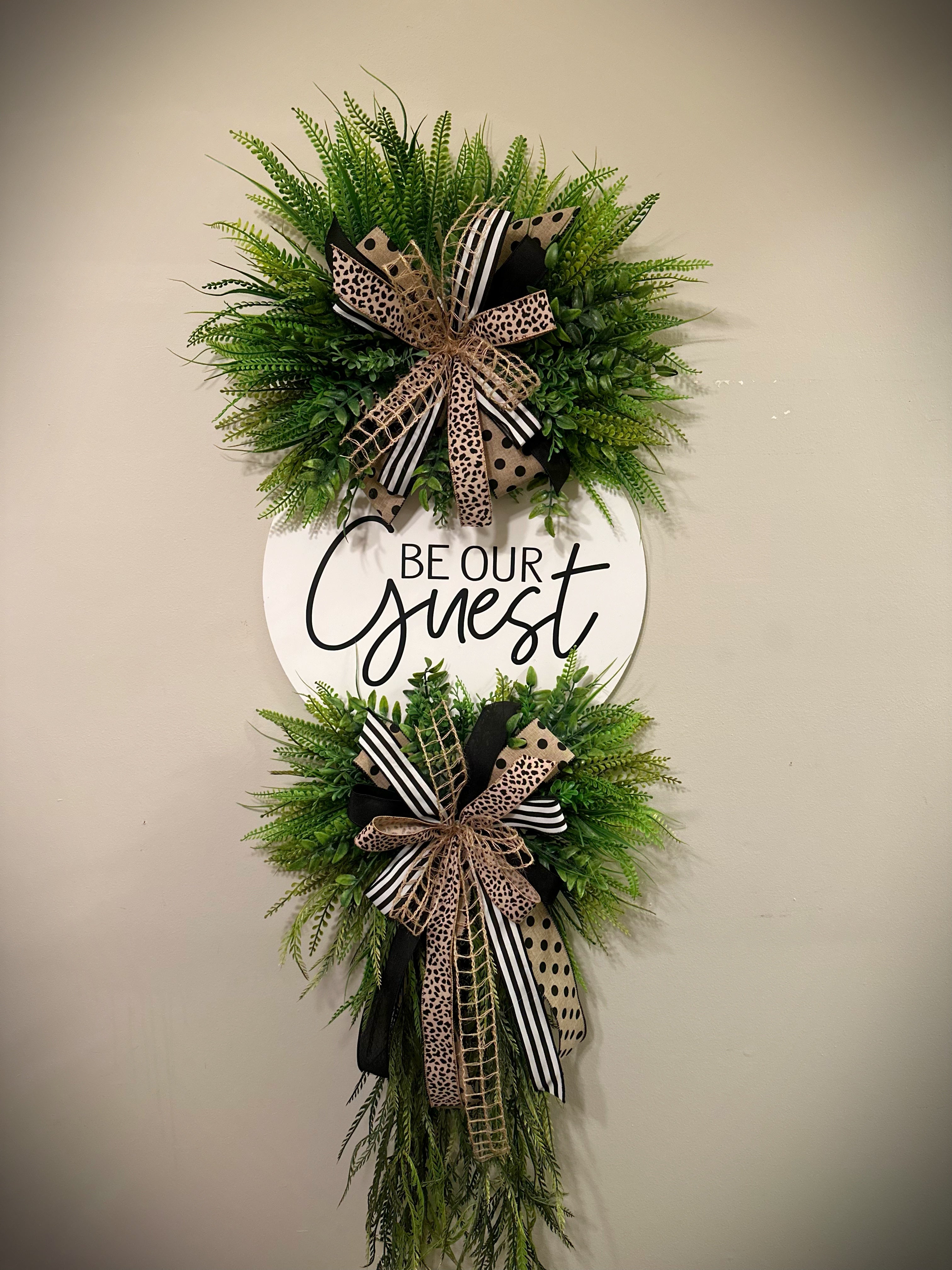 Be Our Guest Year Round wreath