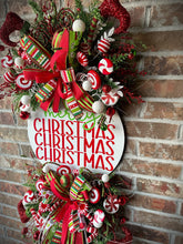 Load image into Gallery viewer, Elf Christmas wreath
