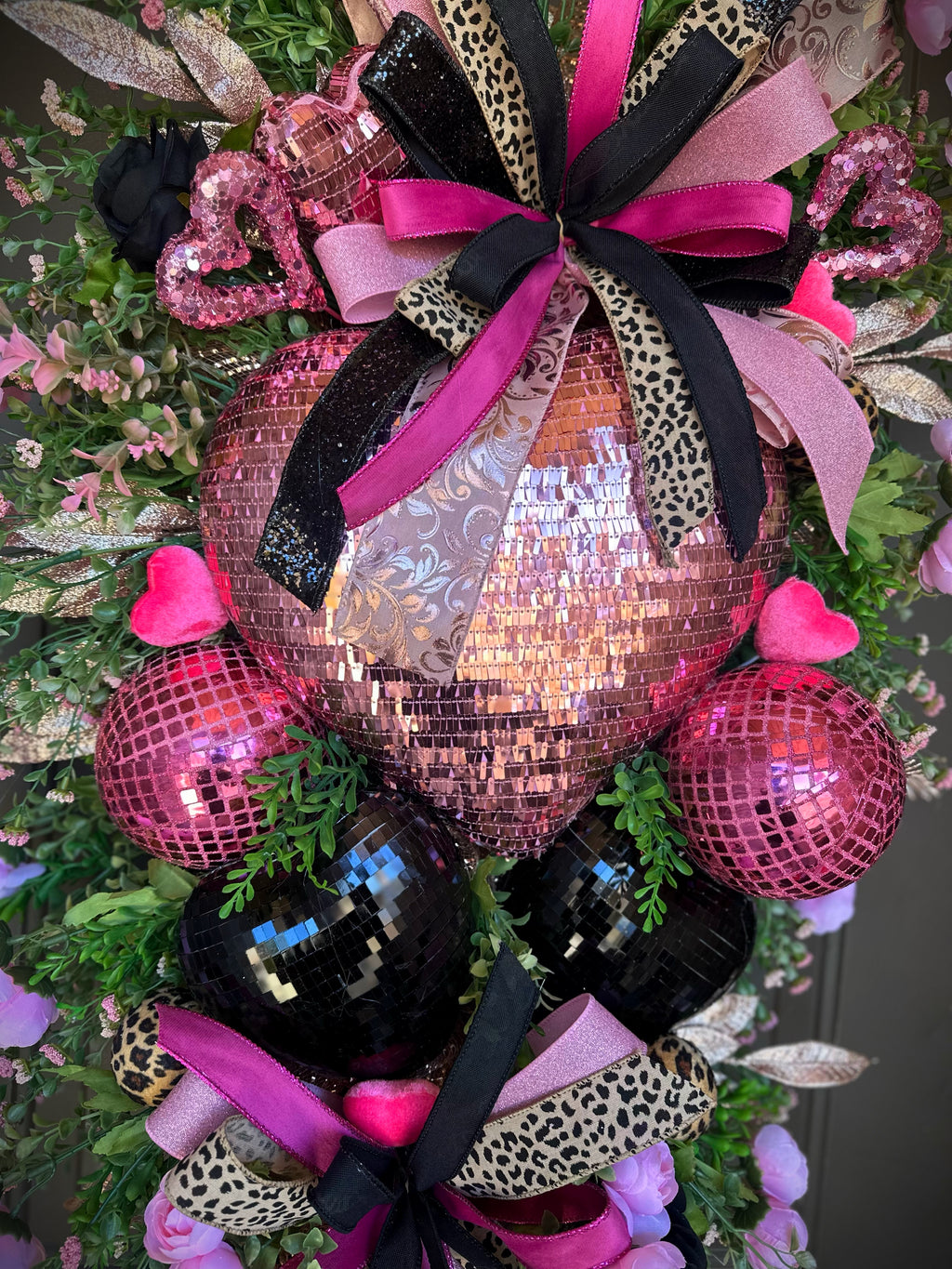 Wild at Heart Valentine’s Wreath