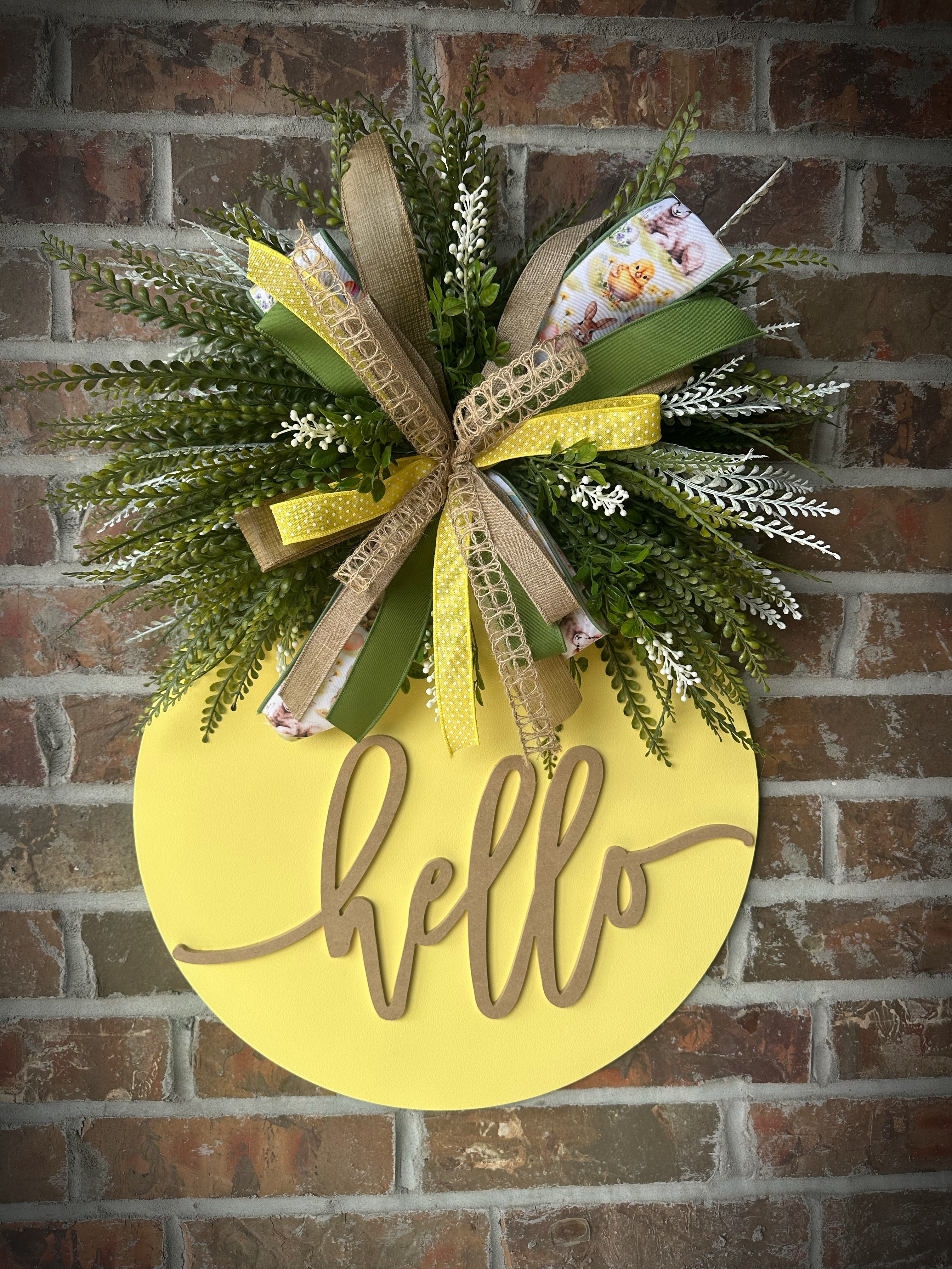 Hello Spring Door Hangers