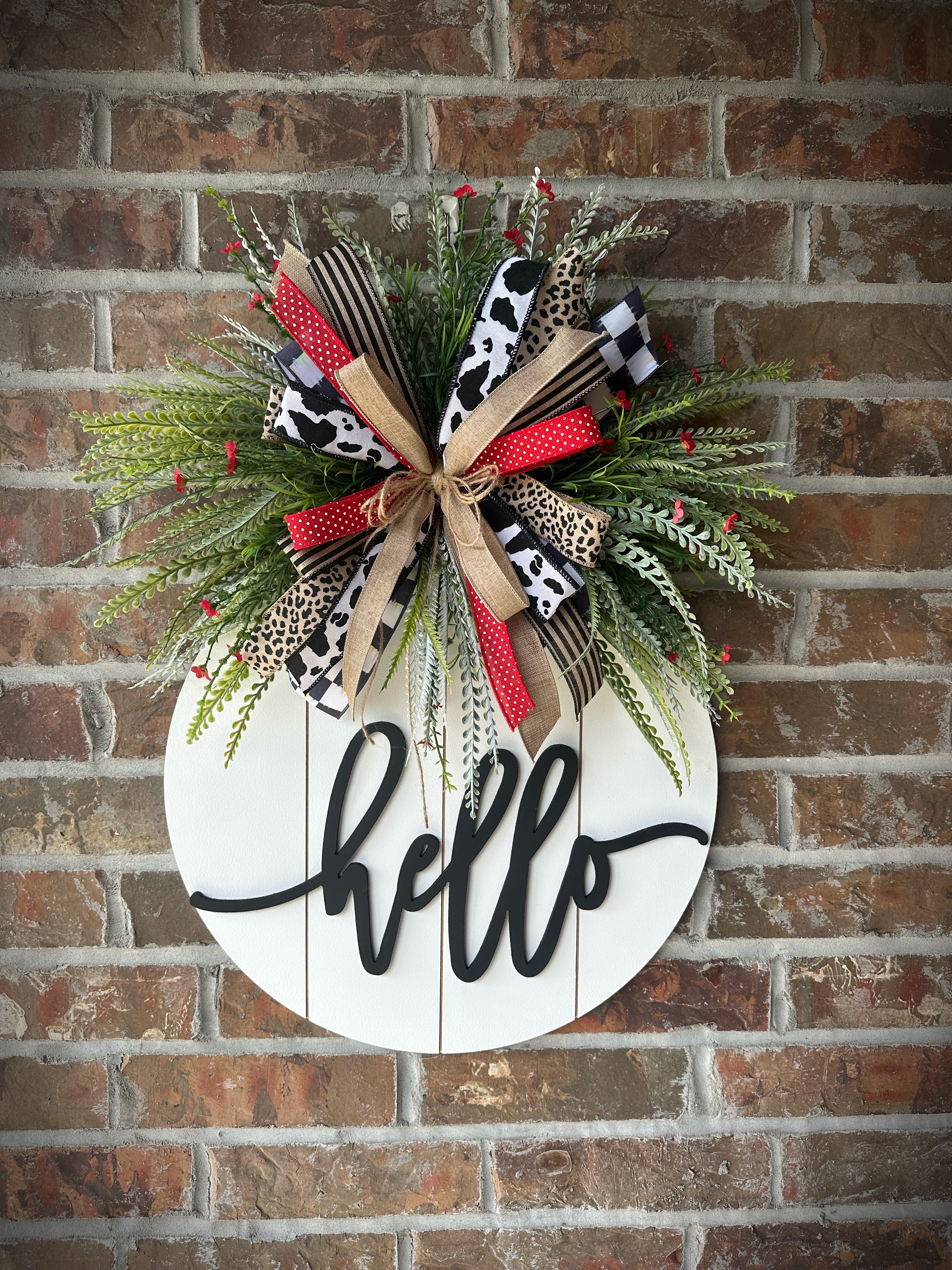 Farmhouse Shiplap door hanger