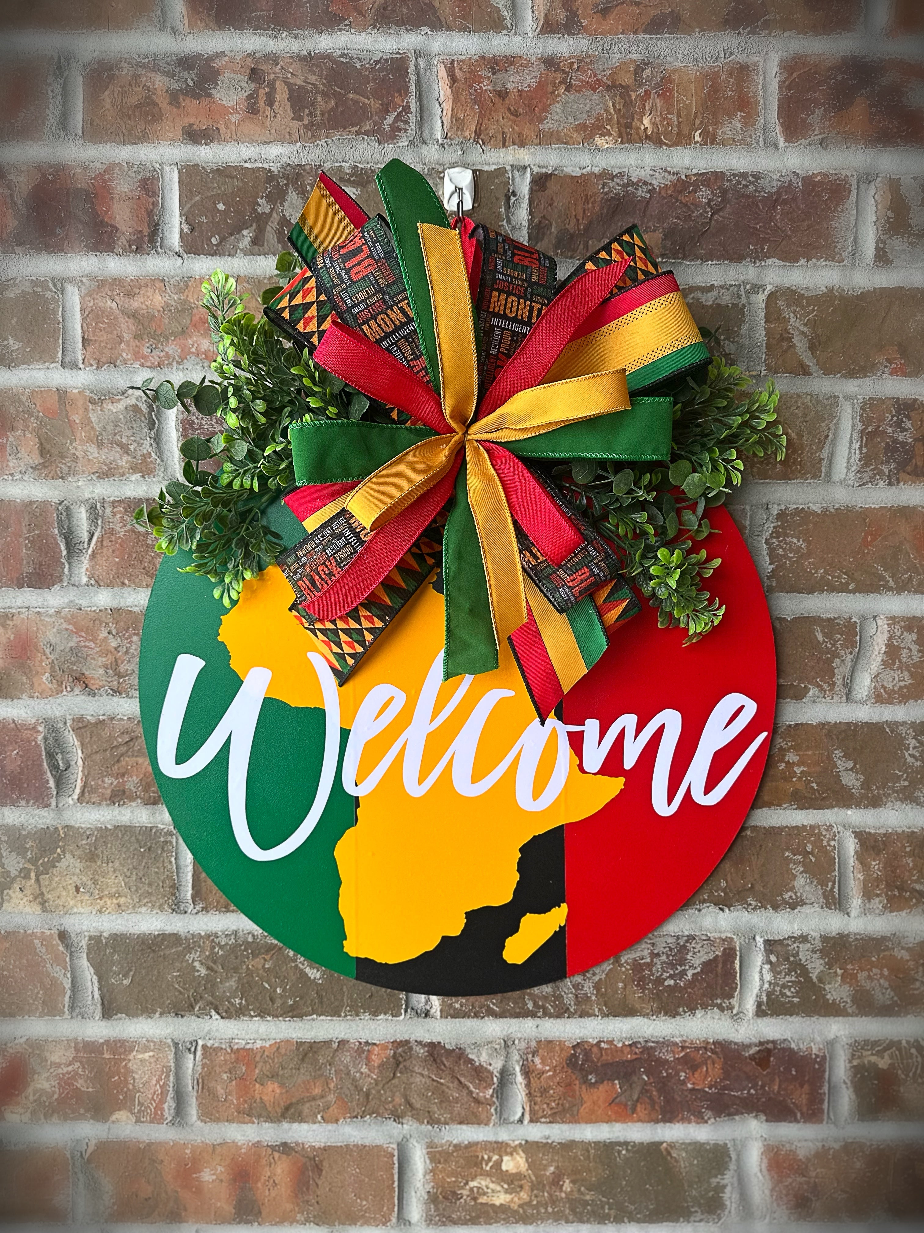 Welcome BHM Door Hanger