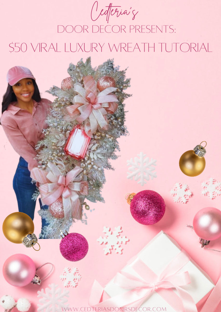 Viral Luxury Wreath Tutorial 2023