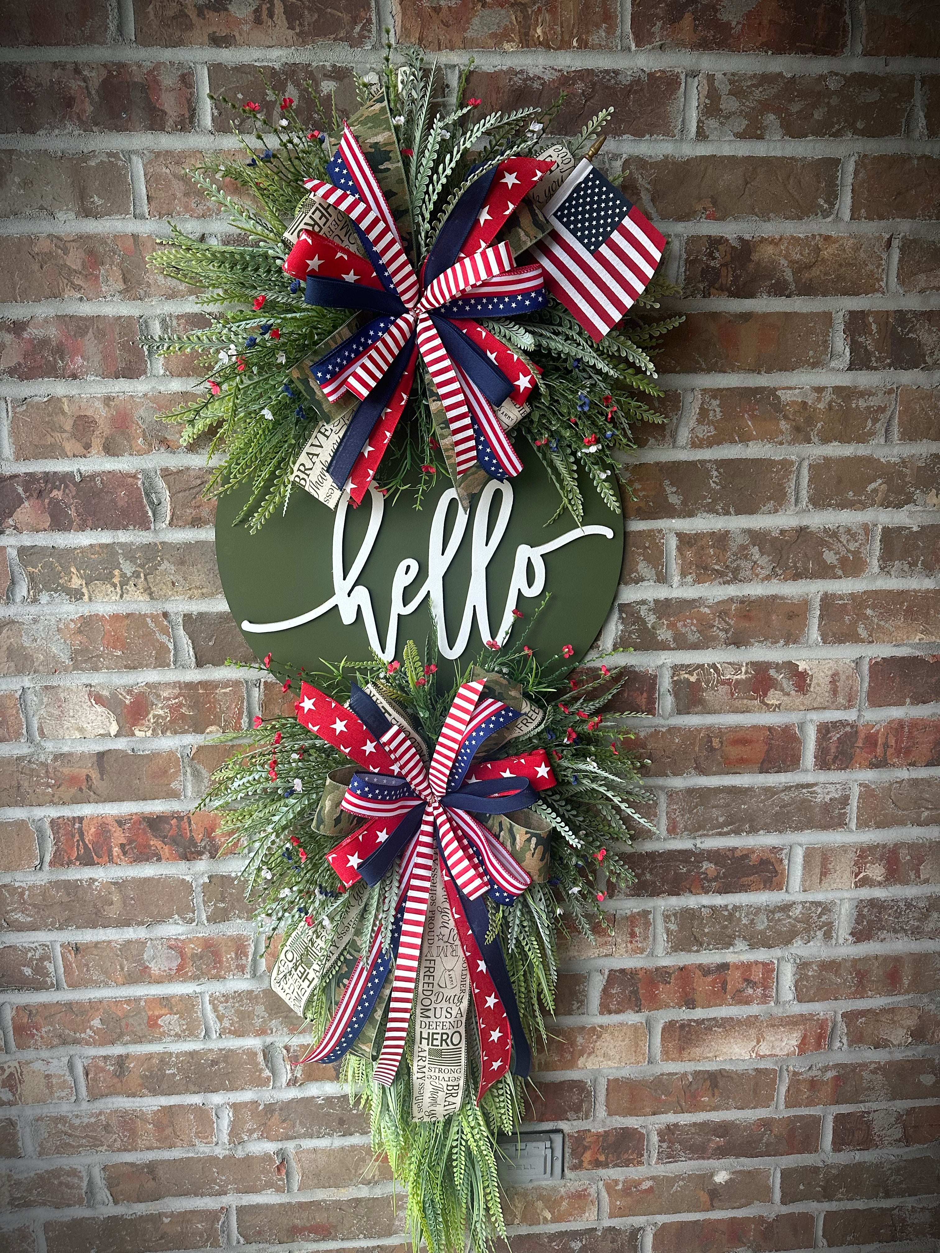 Army Military Wreath