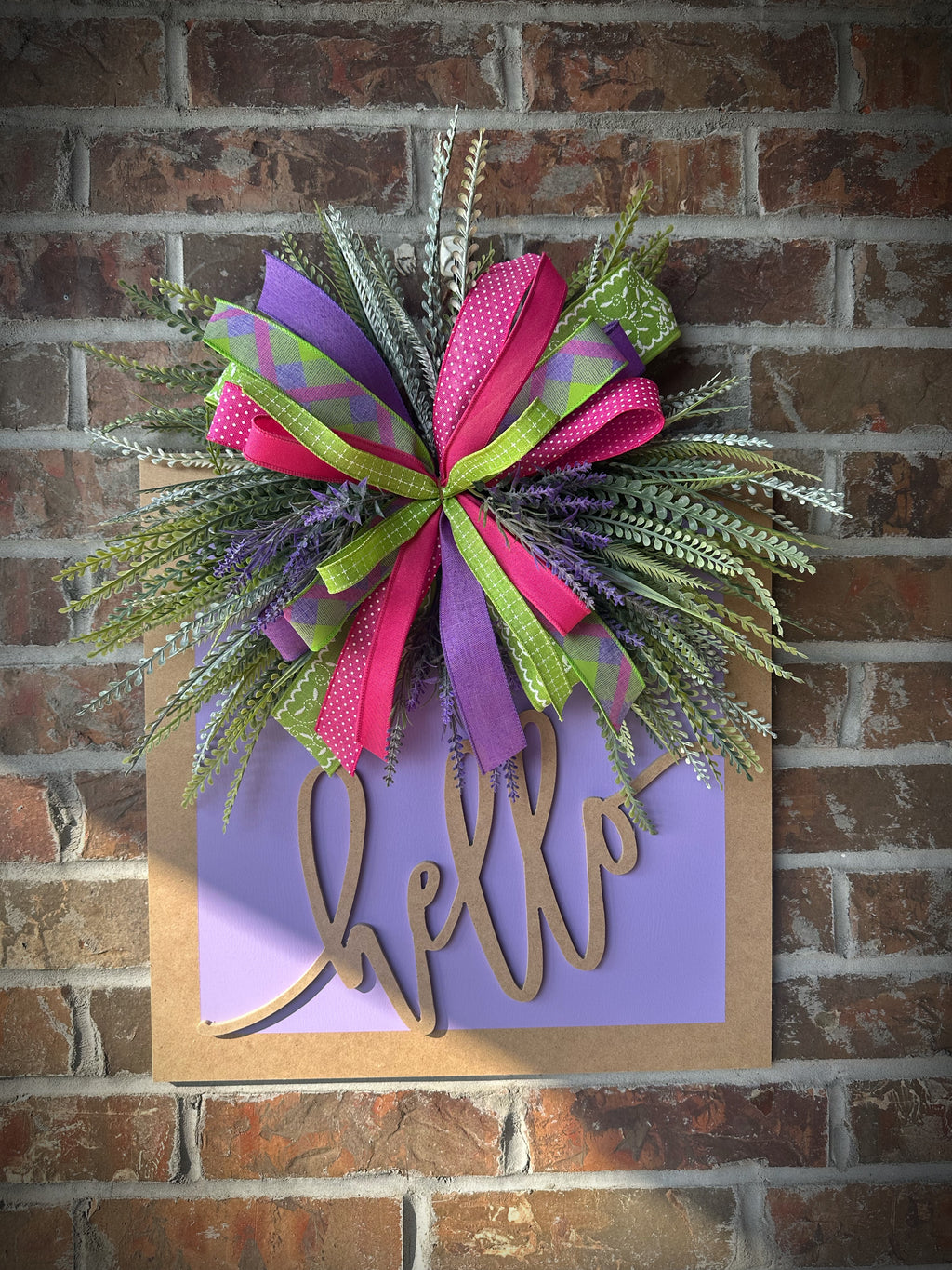 Spring Square Door Hangers