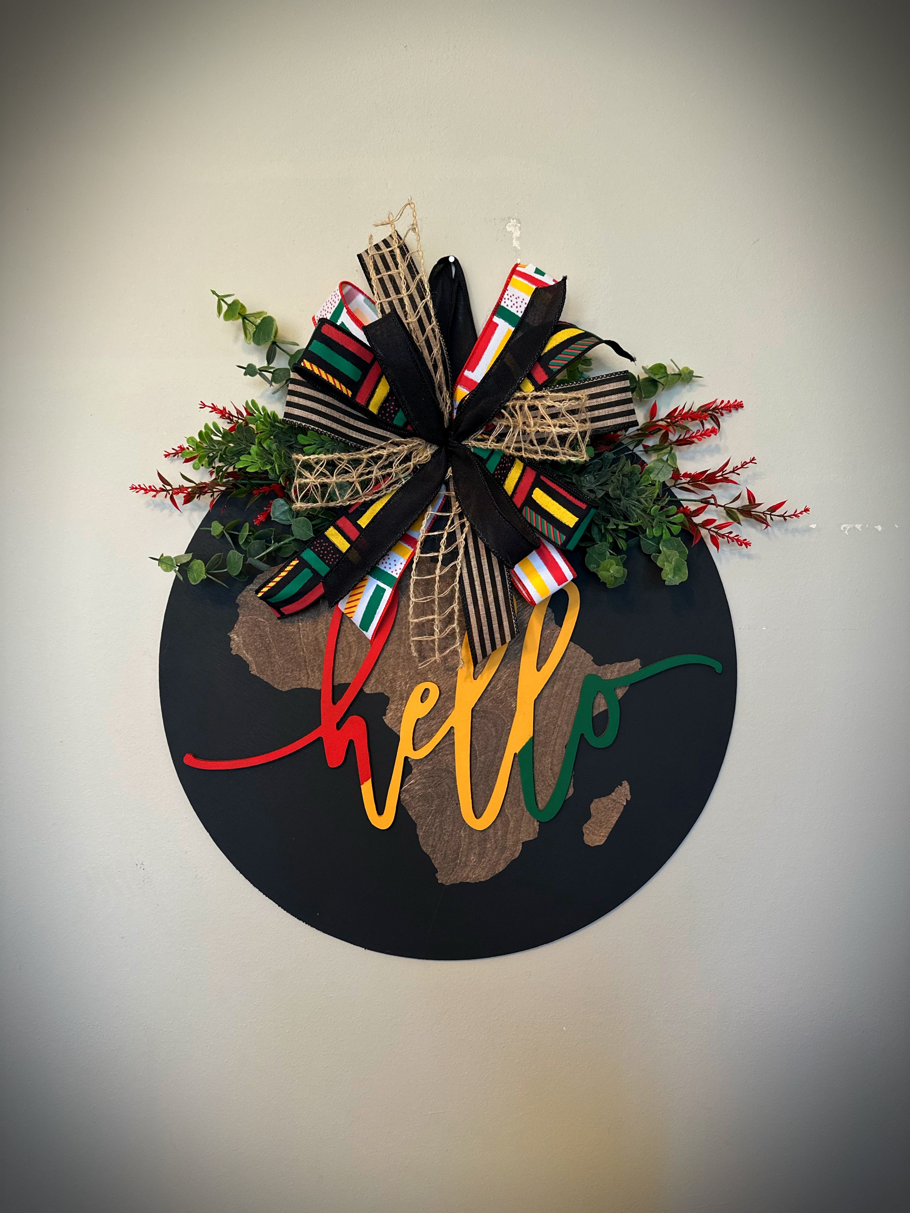 BHM hello door hanger