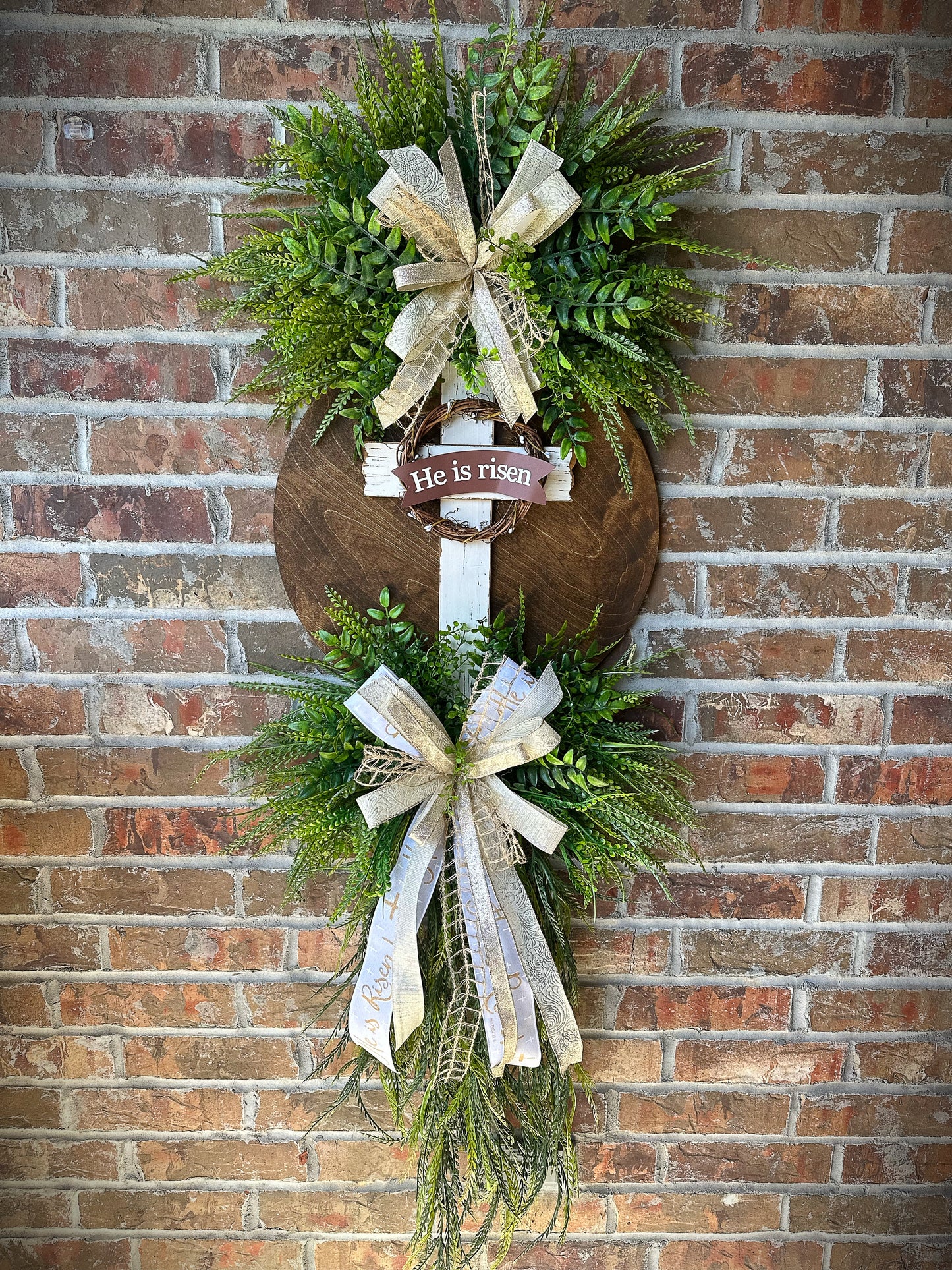 He is Risen 3D wreath