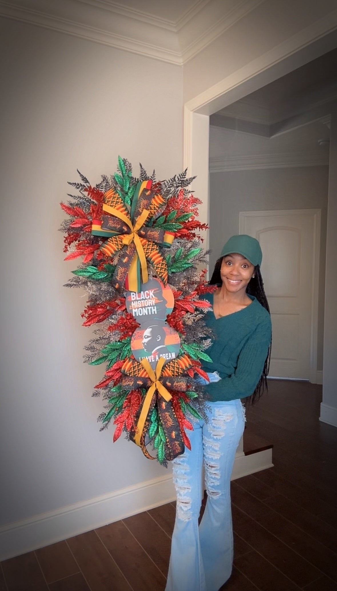 MLK BHM wreath