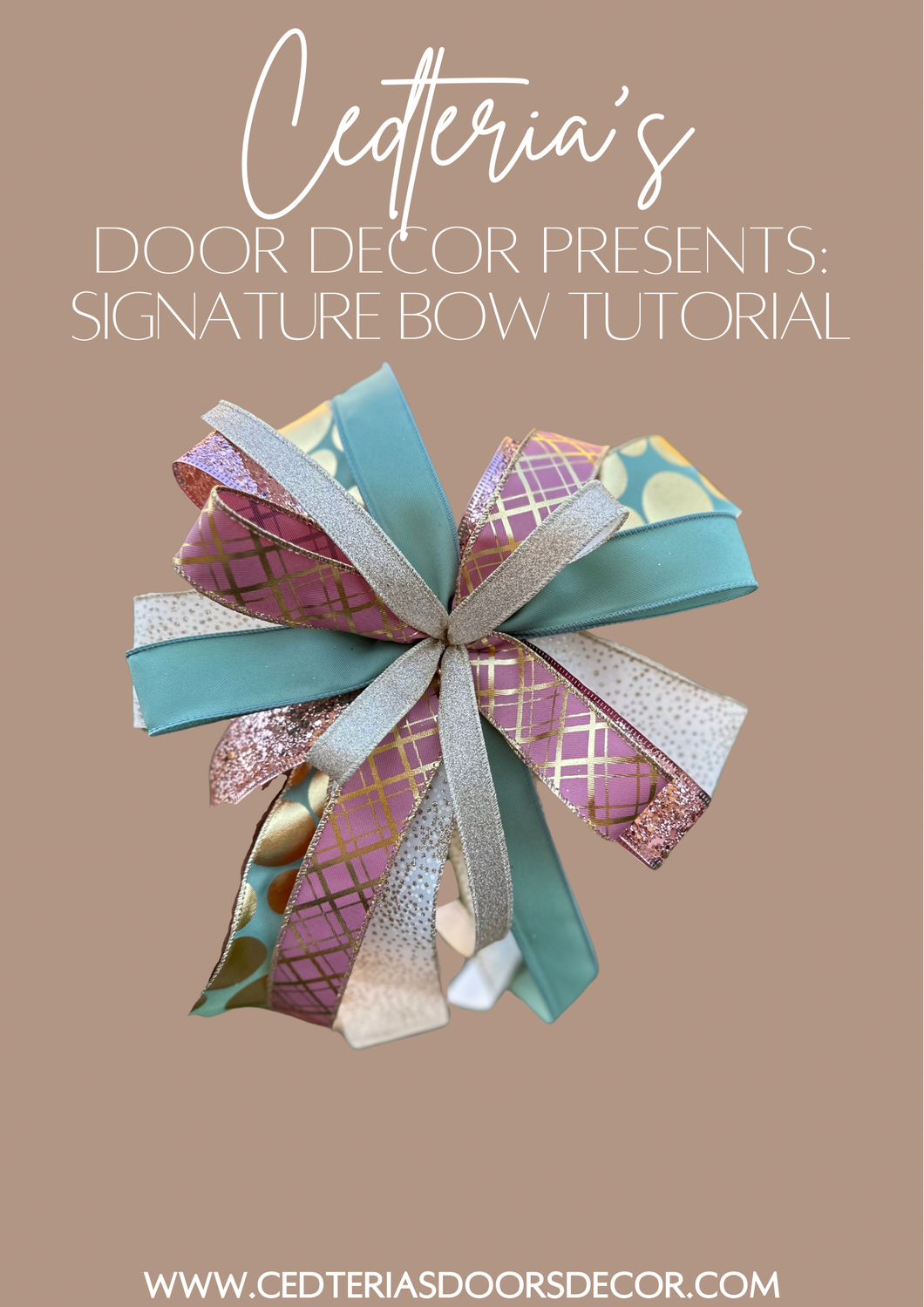 My Signature Bow Tutorial