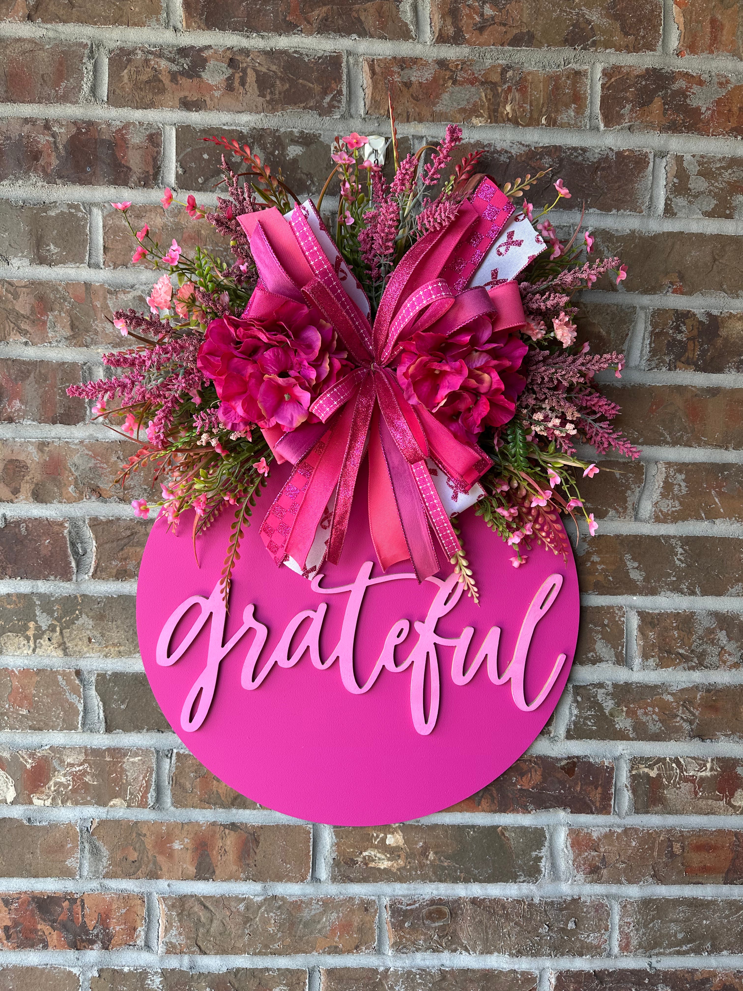 Grateful in Bloom – Breast Cancer Awareness Edition
