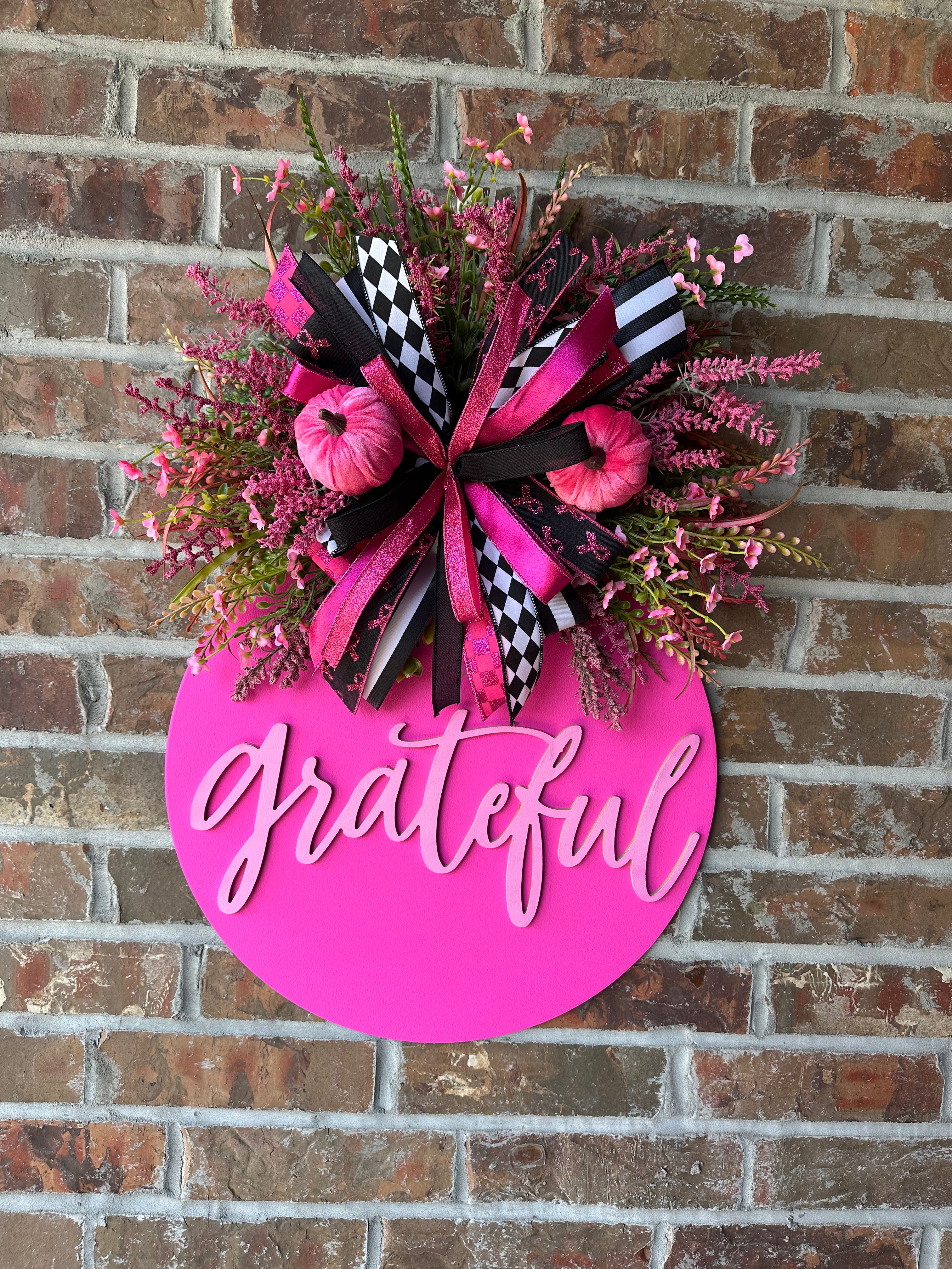 Pink Strength Grateful