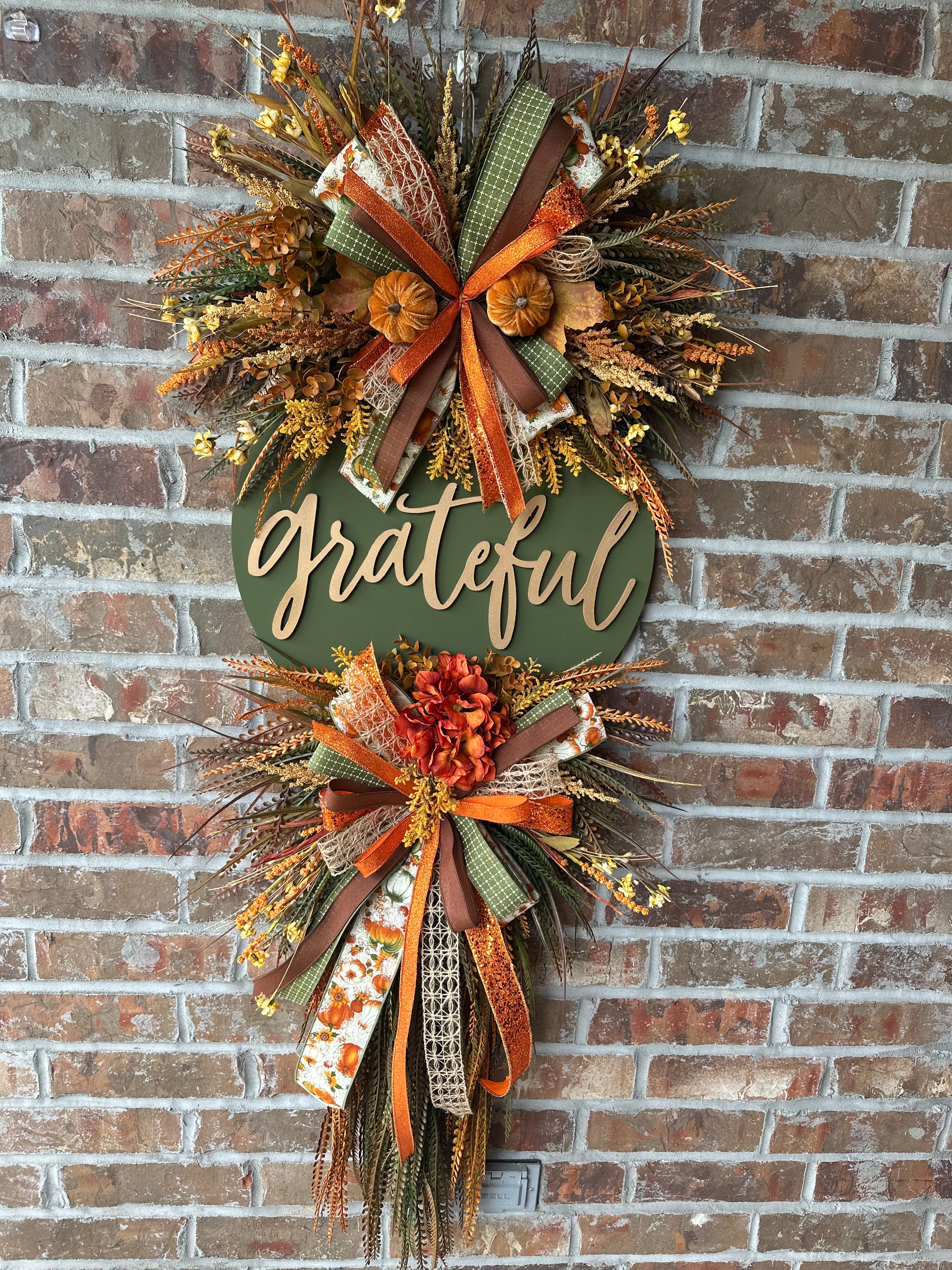 Grateful Harvest Wreath