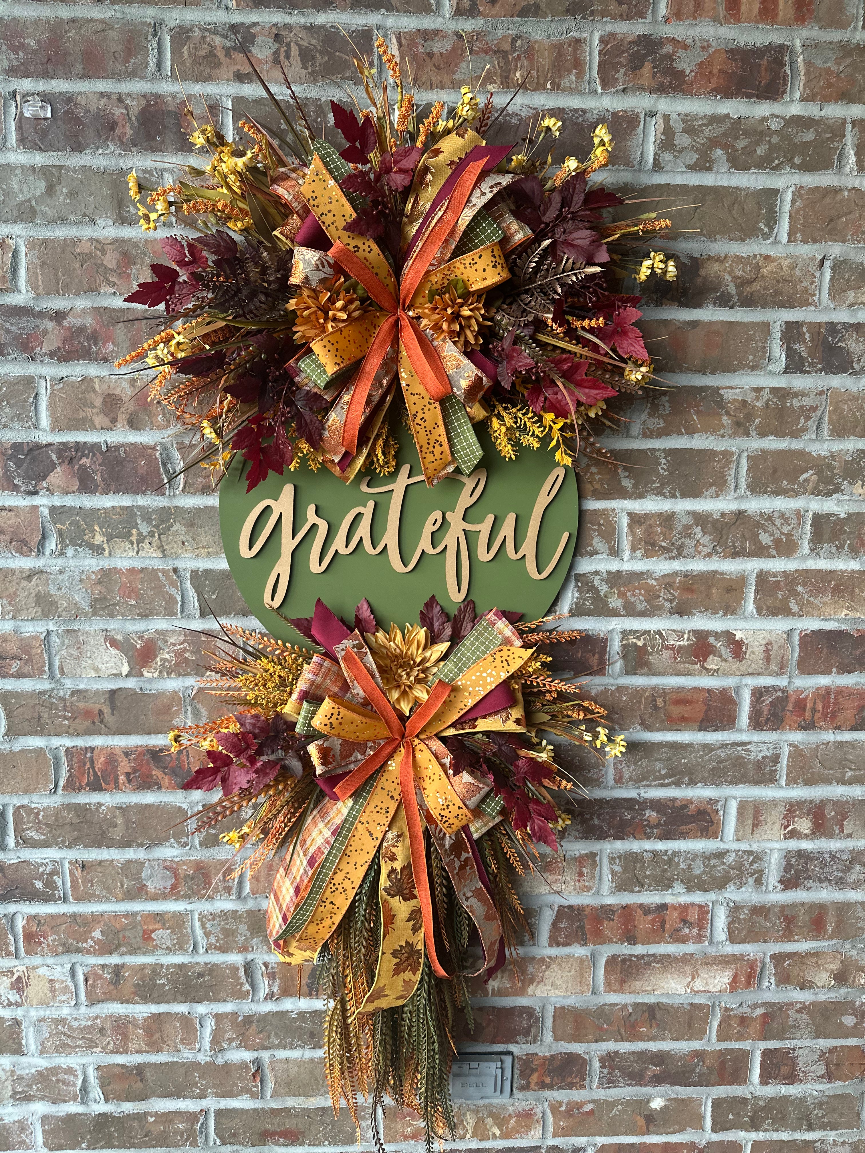 Grateful Harvest Wreath