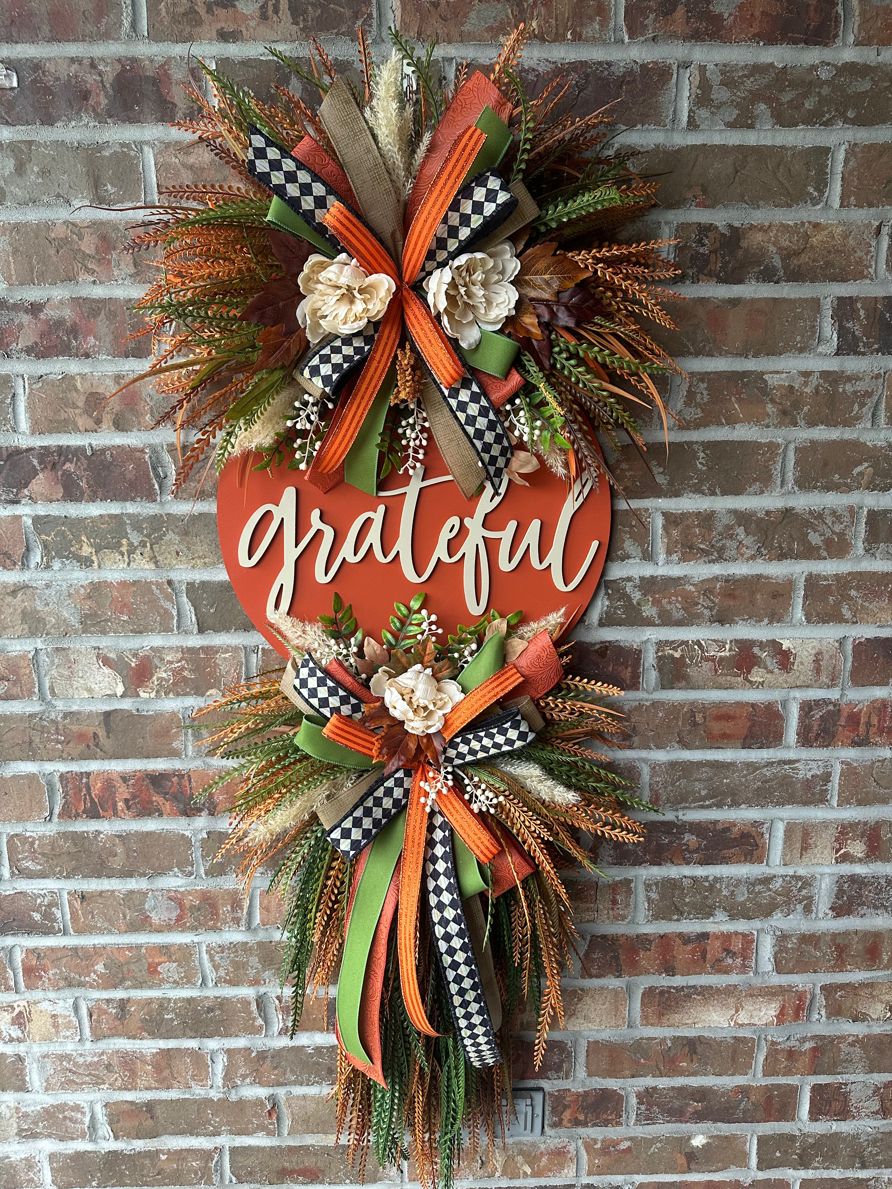 Grateful Gathering Fall Wreath